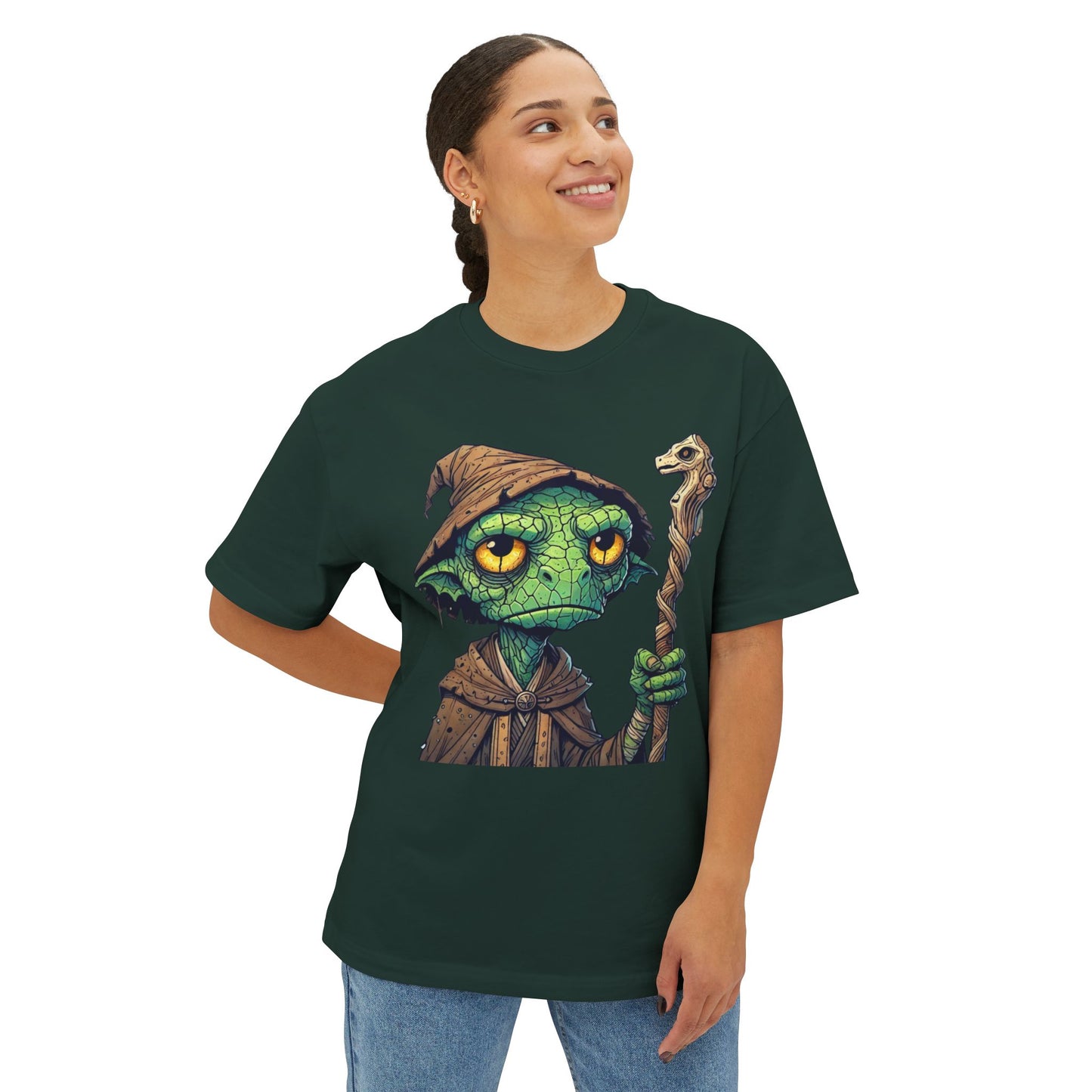 Wizard Lizard!! - Women's Oversized Boxy Tee