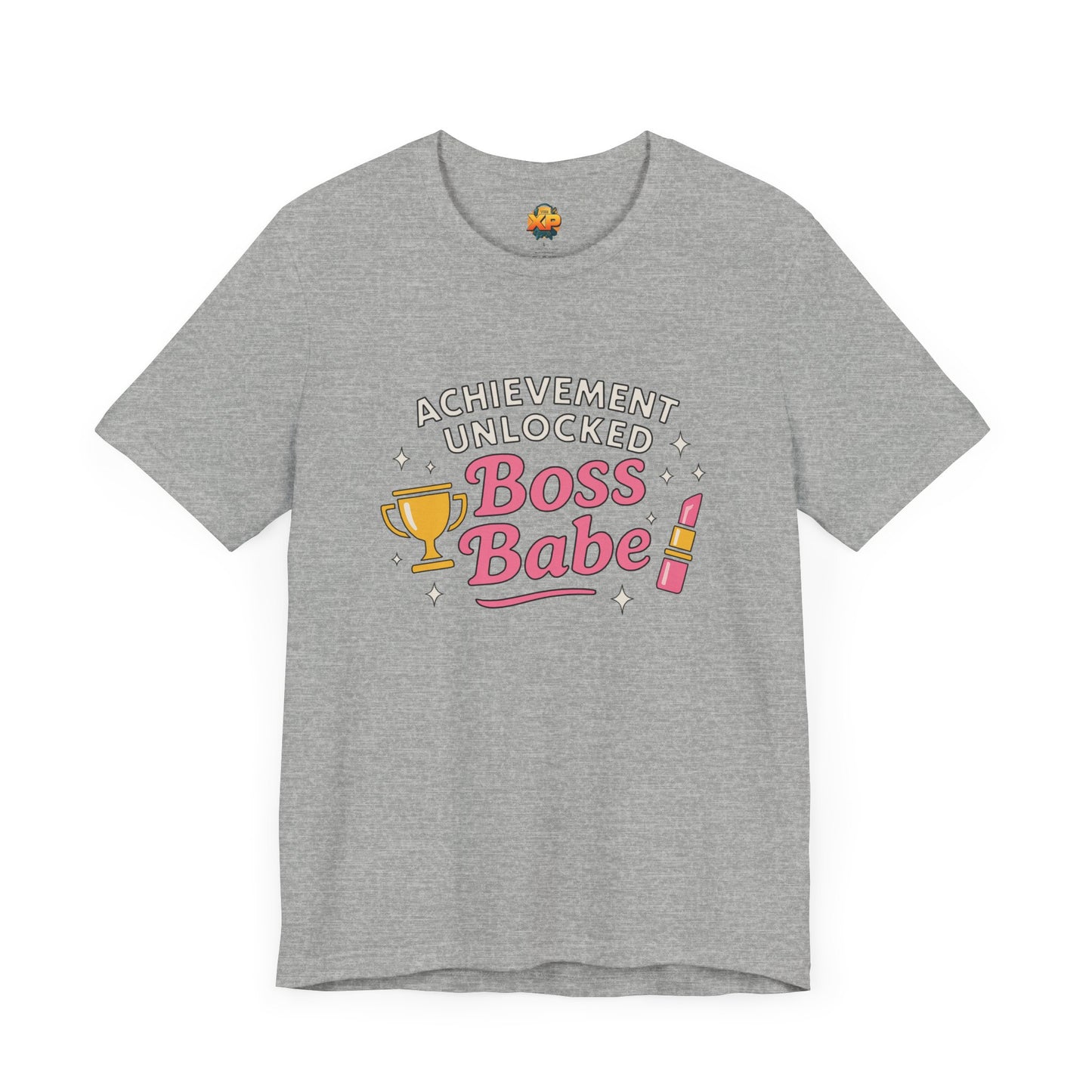 Achievement Unlocked Boss Babe - Women's Jersey Short Sleeve Tee