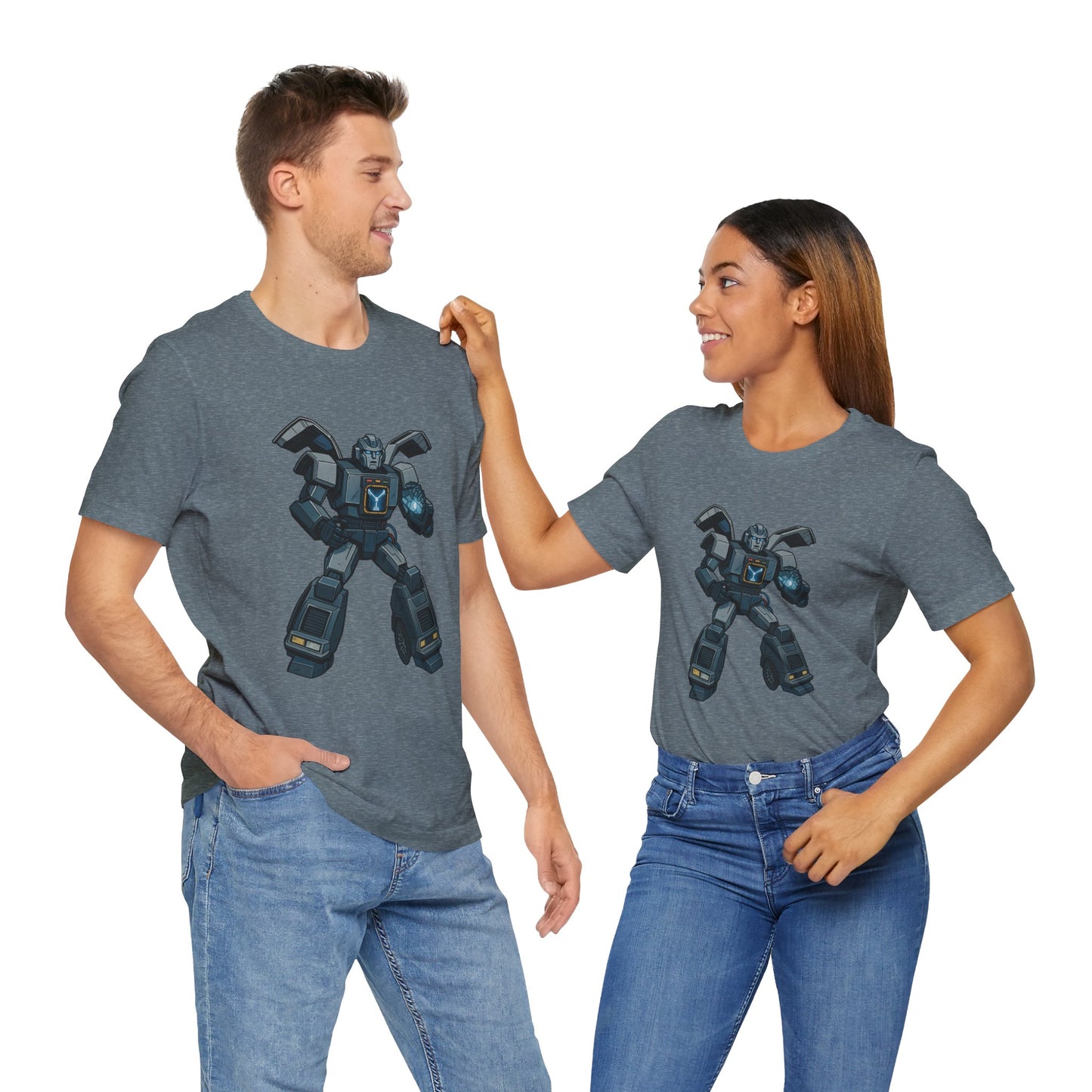 DeLorean Transformer Crossover - Men's Jersey Short Sleeve Tee