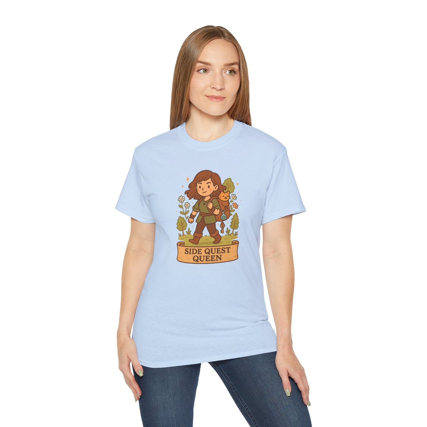 Side Quest Queen - Women's Ultra Cotton Tee