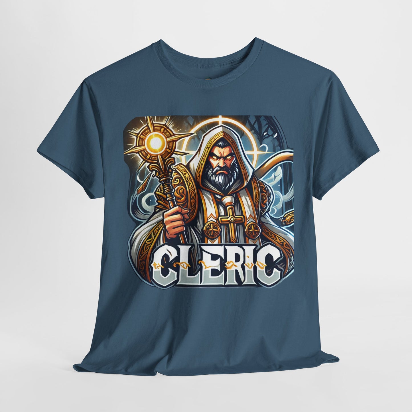 Cleric Cartoon - Men's Heavy Cotton Tee