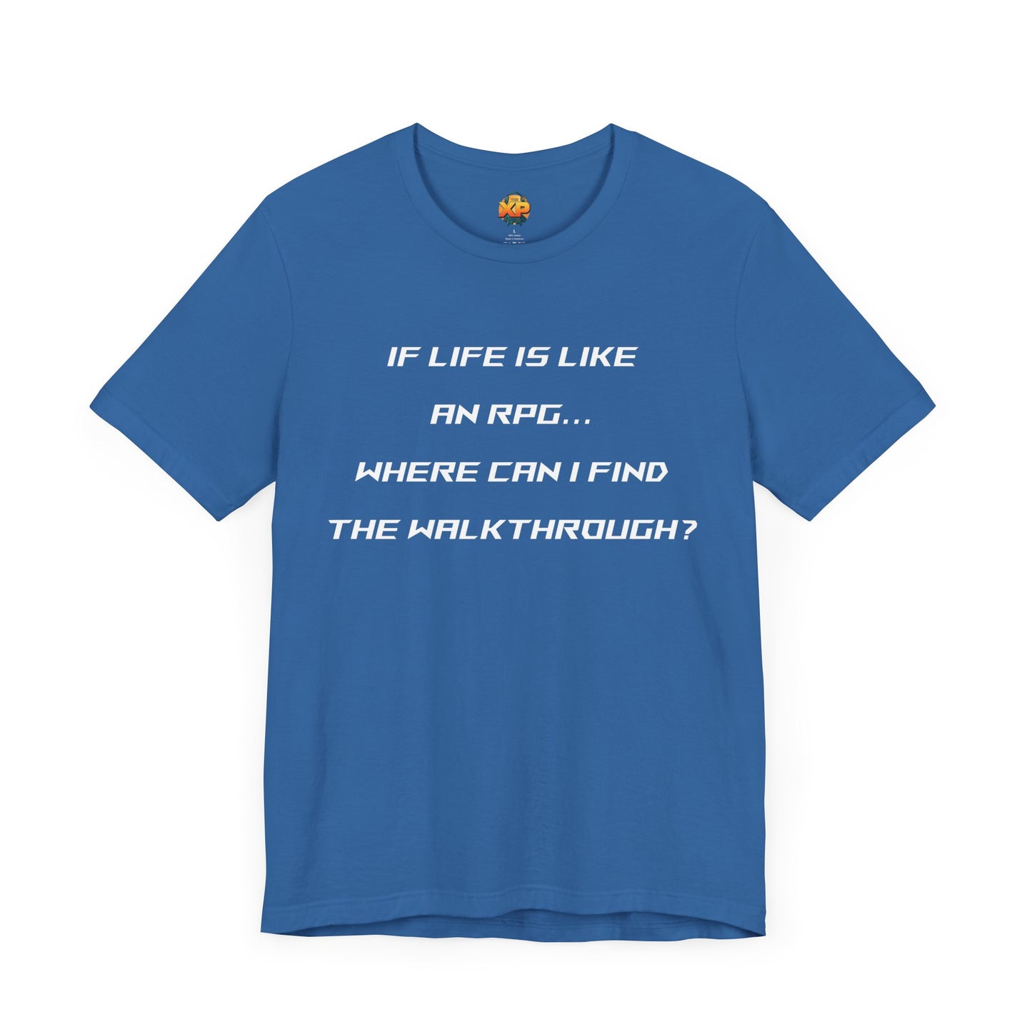 Where is my Walkthrough Guide? Men's Jersey Short Sleeve Tee