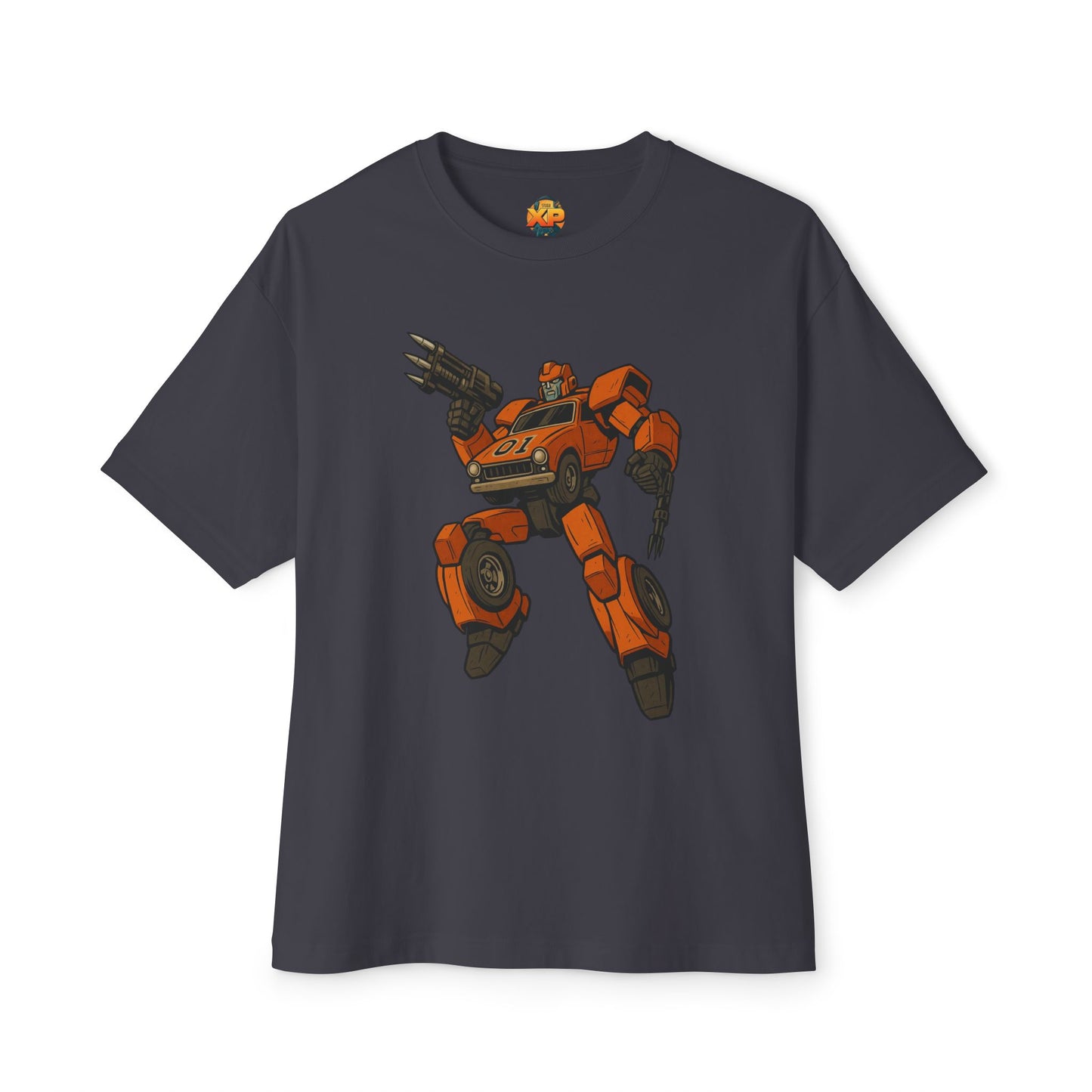 General Lee Transformer Crossover - Women's Oversized Boxy Tee