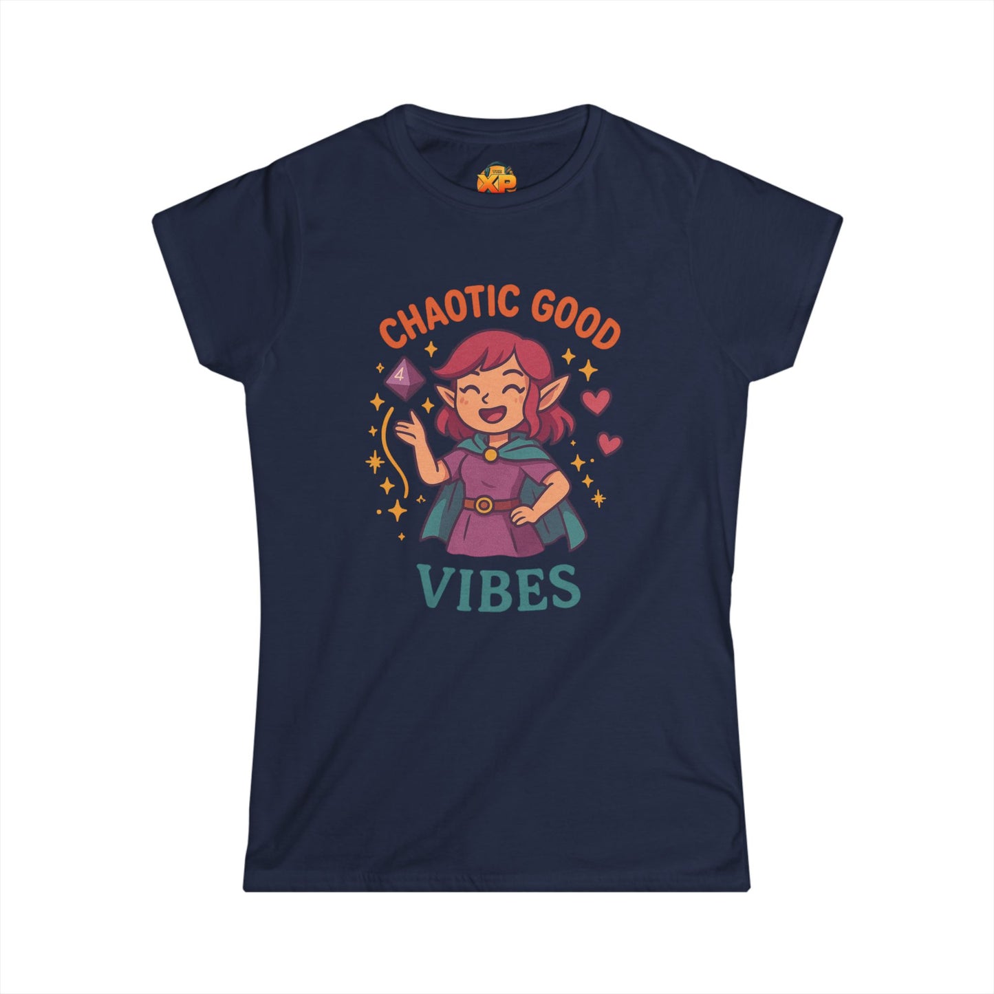 Chaotic Good Vibes - Women's Softstyle Tee