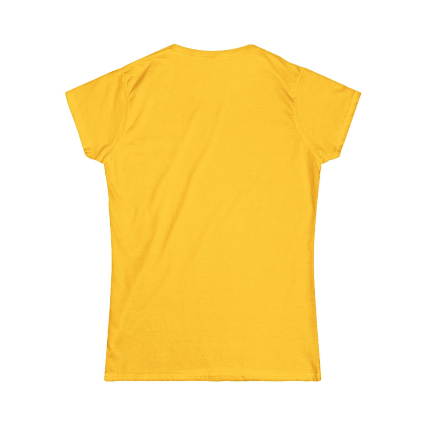 Ghost Hunting Yellow Dude - Women's Softstyle Tee