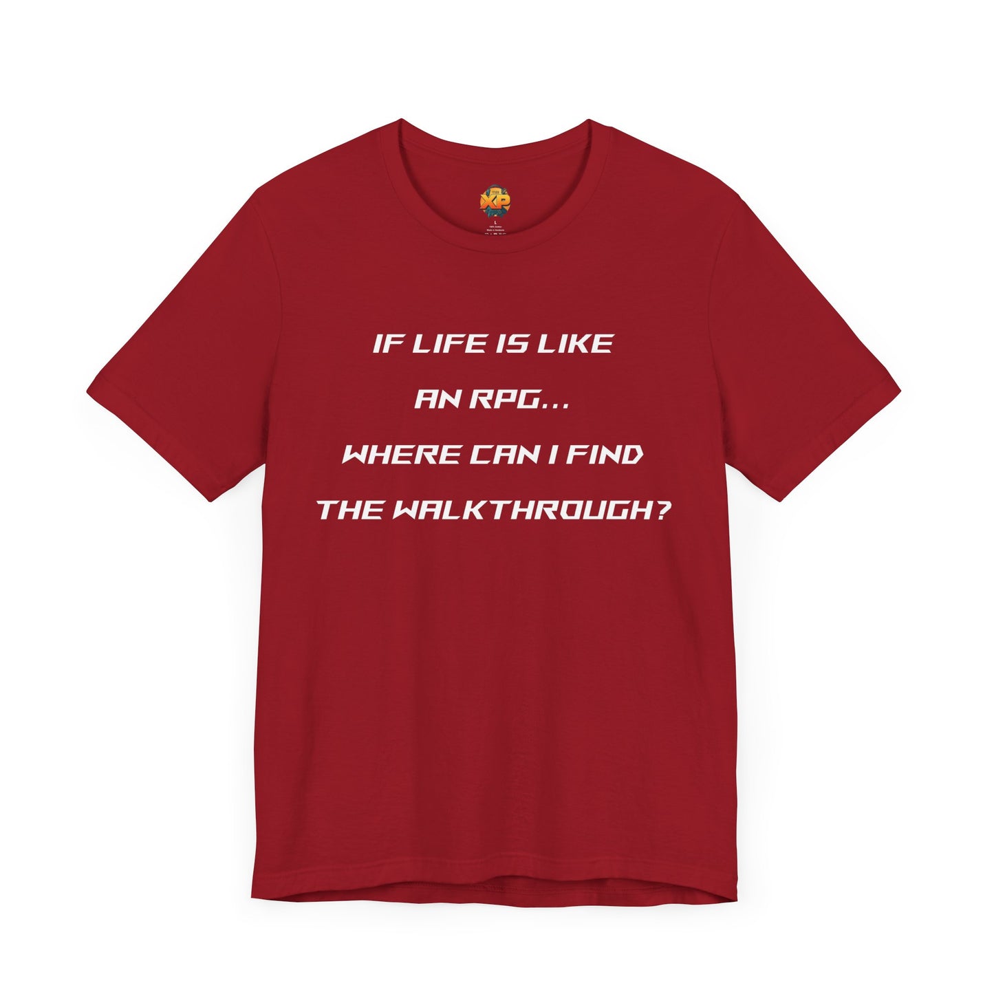 Where is my Walkthrough Guide? Men's Jersey Short Sleeve Tee