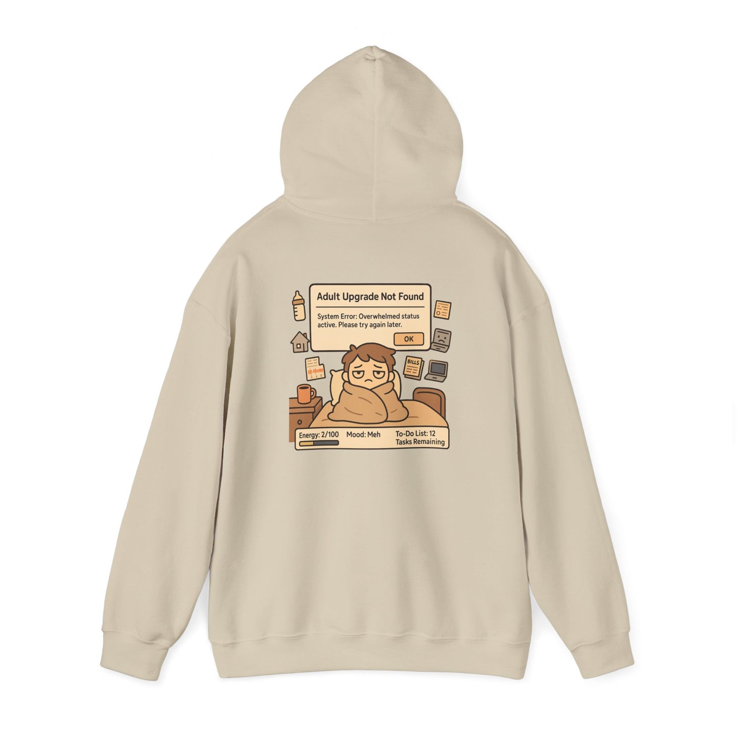 "Adult Upgrade Not Found" - Unisex Heavy Blend™ Hoodie