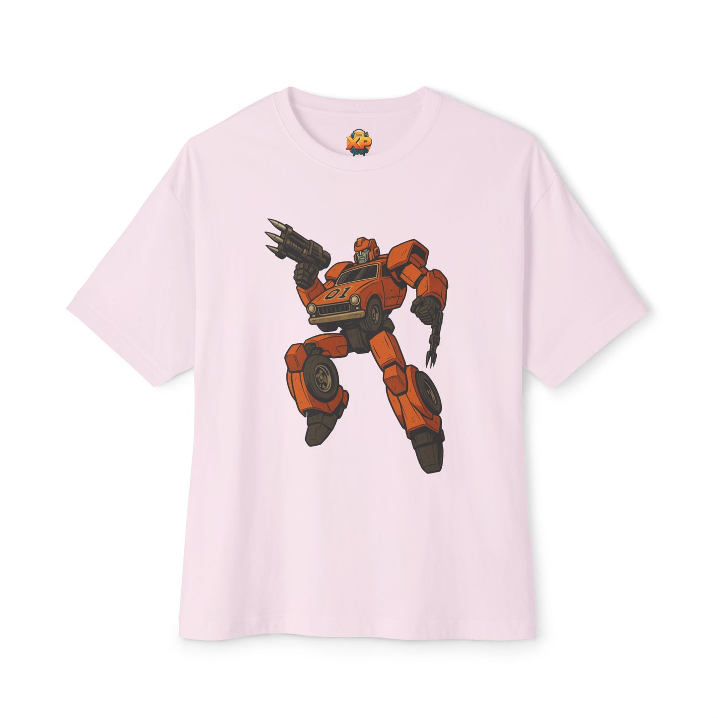 General Lee Transformer Crossover - Women's Oversized Boxy Tee