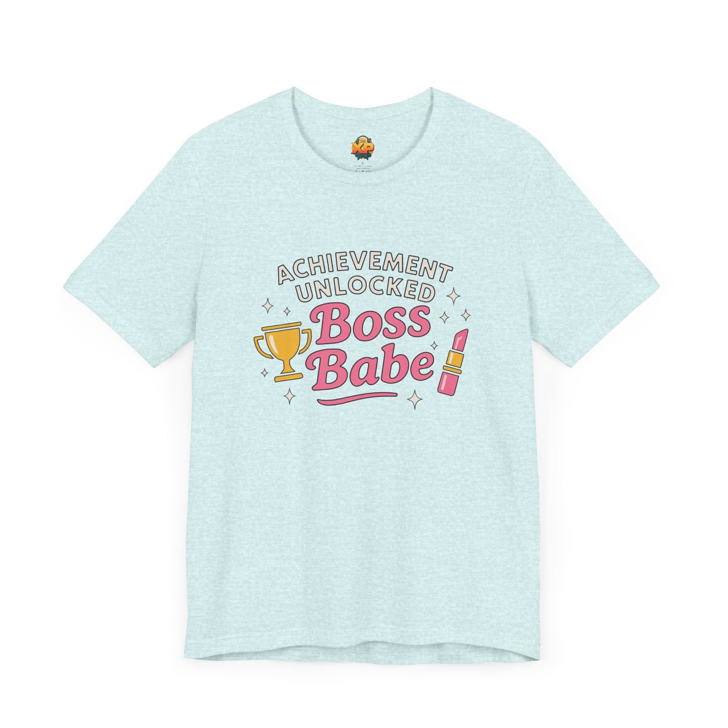 Achievement Unlocked Boss Babe - Women's Jersey Short Sleeve Tee