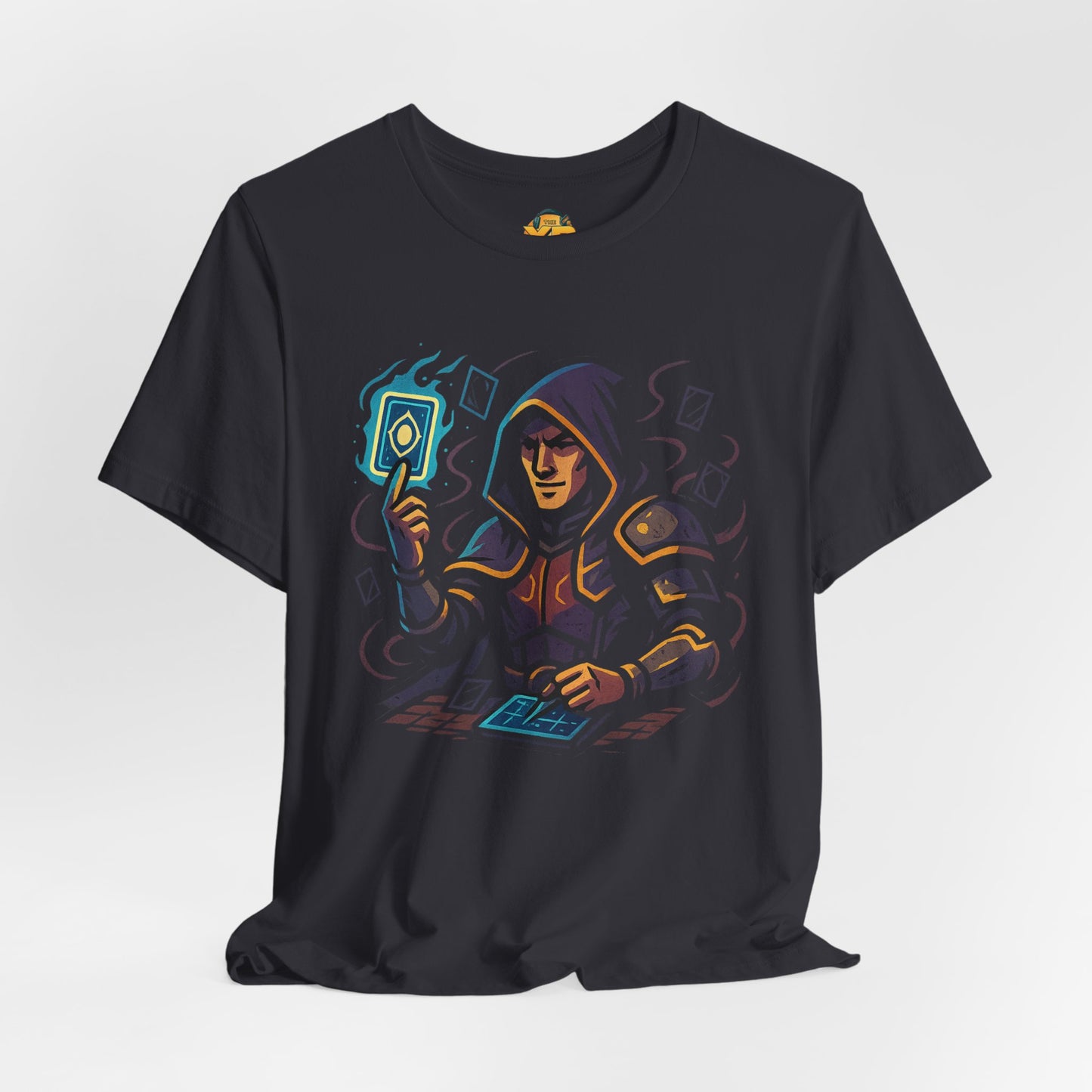 Nerdcore Icons - The Card Duelist - Unisex Jersey Short Sleeve Tee