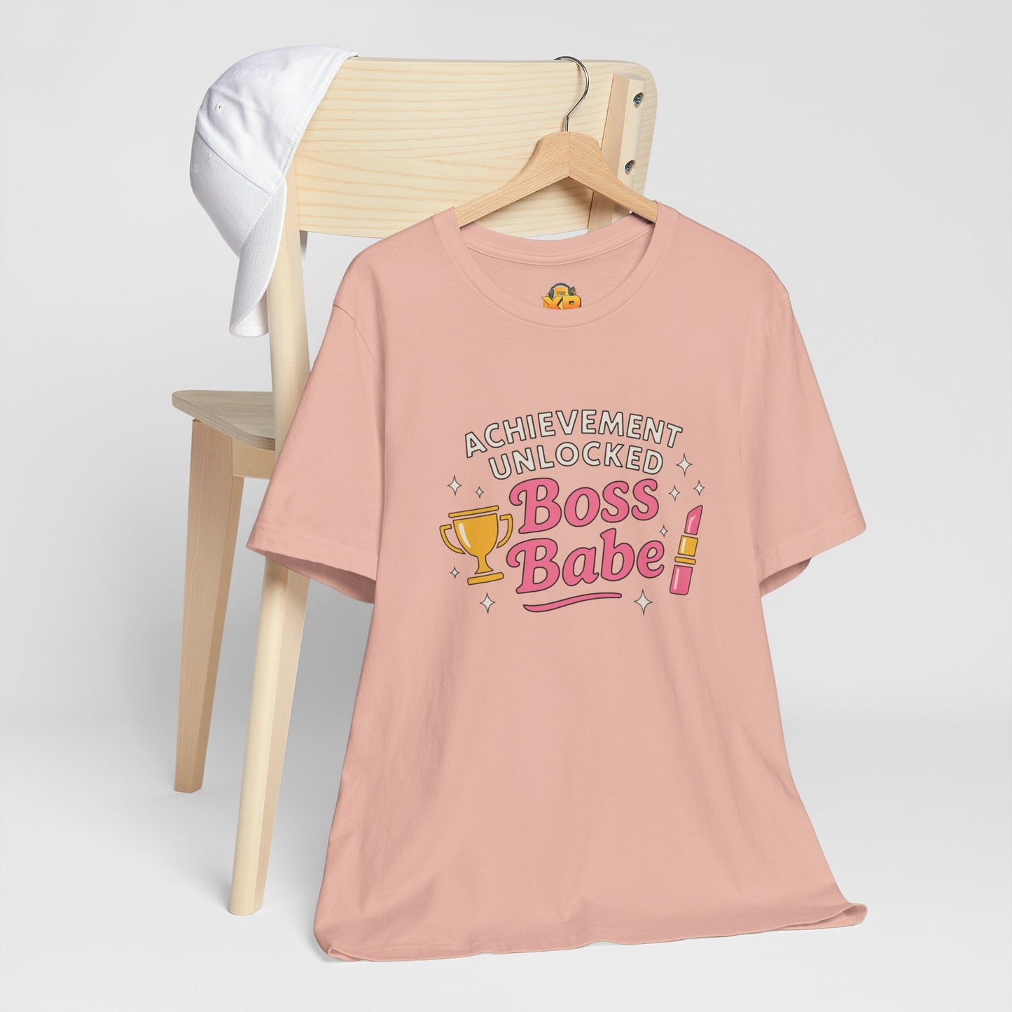 Achievement Unlocked Boss Babe - Women's Jersey Short Sleeve Tee