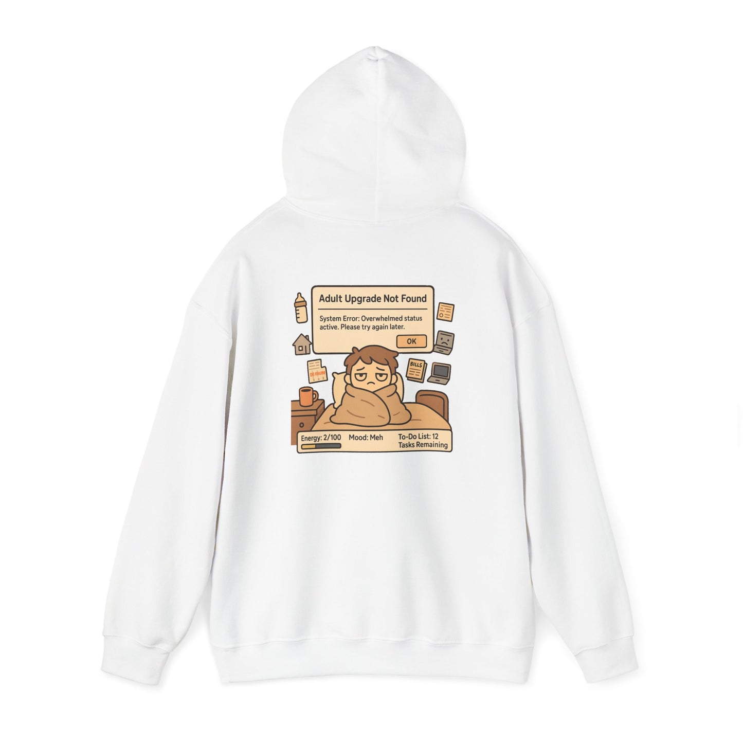 "Adult Upgrade Not Found" - Unisex Heavy Blend™ Hoodie