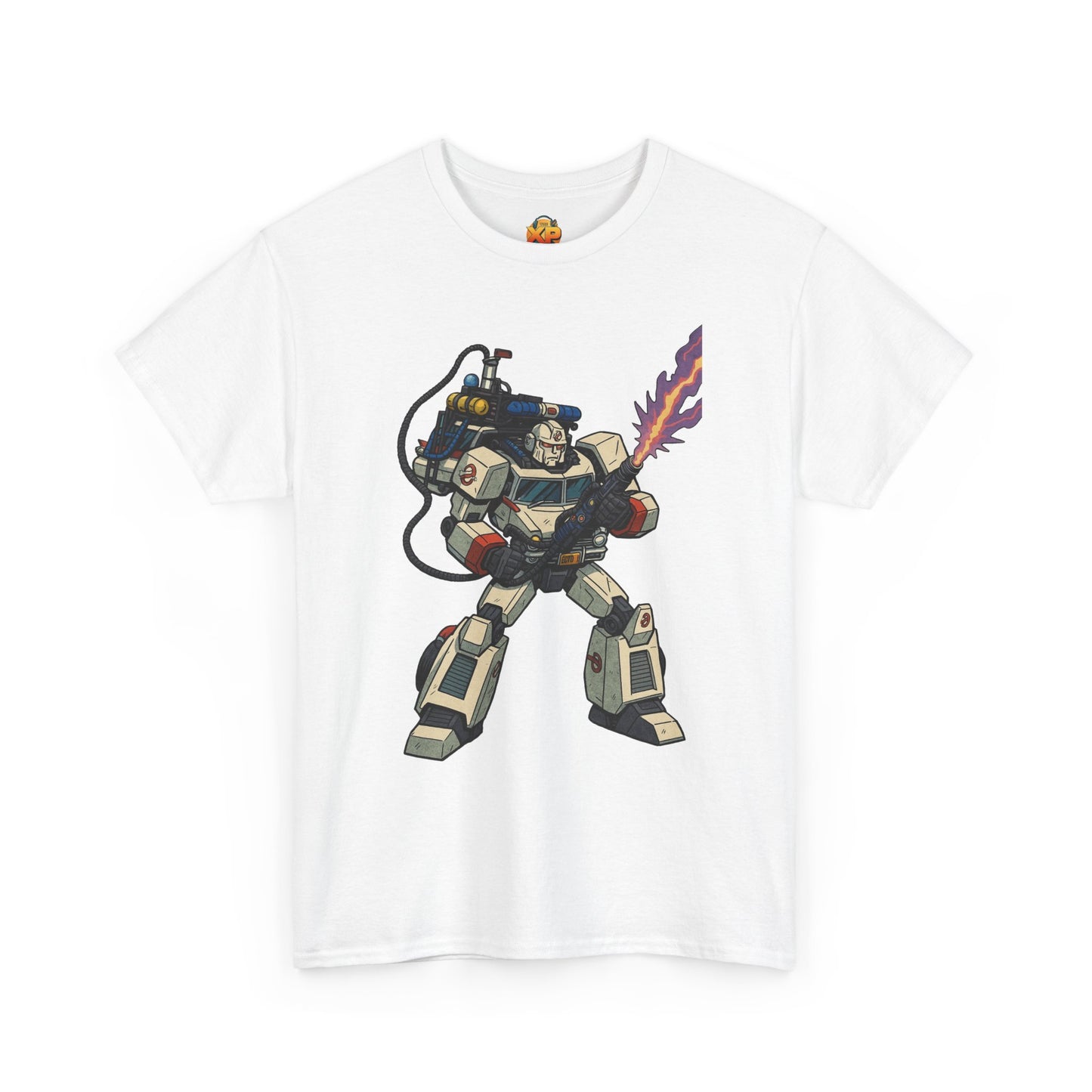 Ecto-1 Transformer Crossover - Men's Heavy Cotton T-Shirt