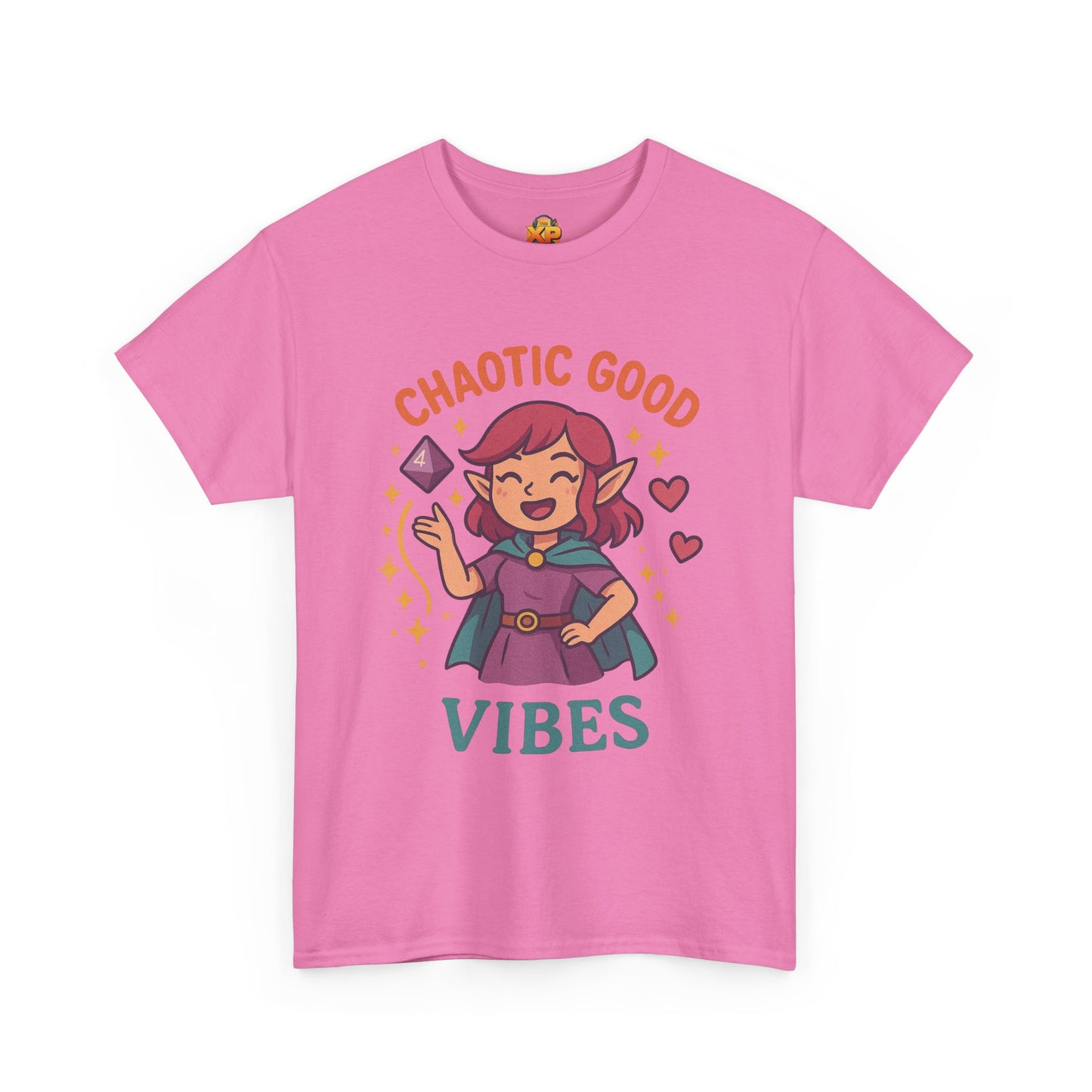 Chaotic Good Vibes - Women's Heavy Cotton Tee