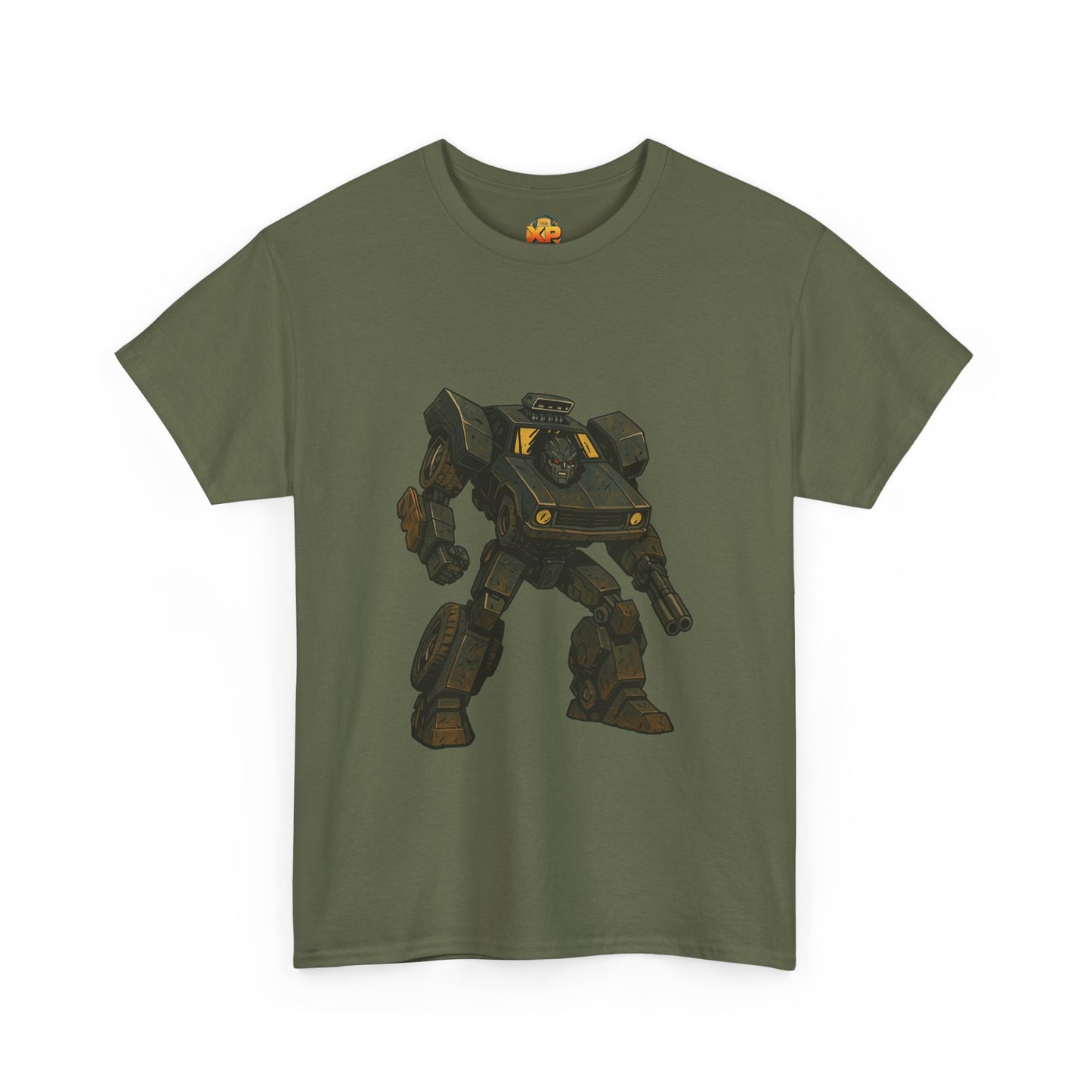 Interceptor Transformer Crossover - Men's Heavy Cotton T-Shirt
