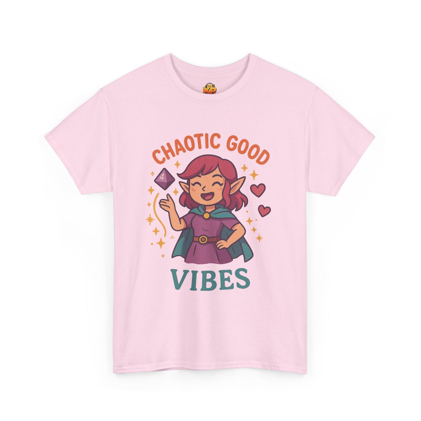 Chaotic Good Vibes - Women's Heavy Cotton Tee