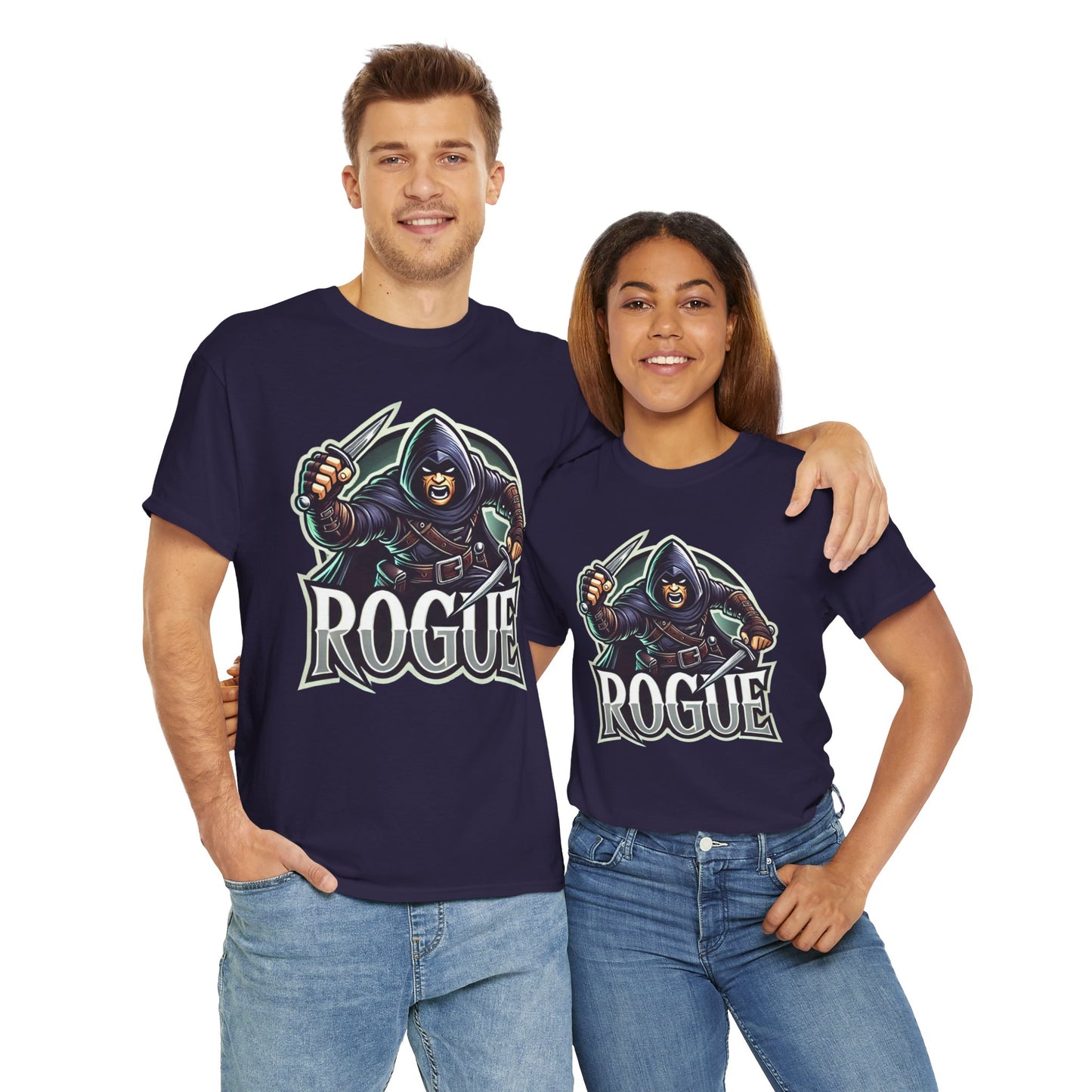 Rogue Cartoon - Men's Heavy Cotton Tee