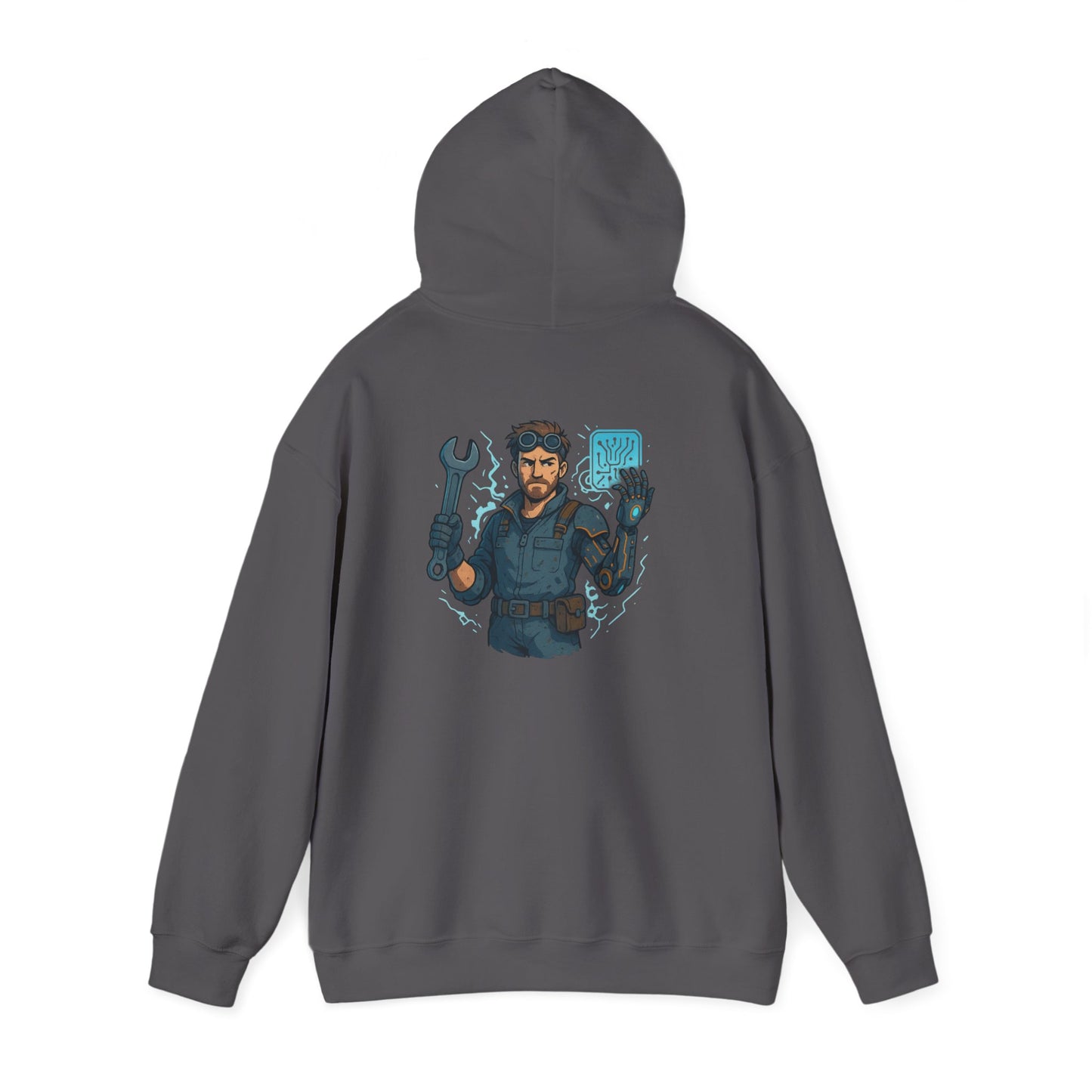 Nerdcore Icons - The Mech Engineer - Unisex Heavy Blend™ Hoodie
