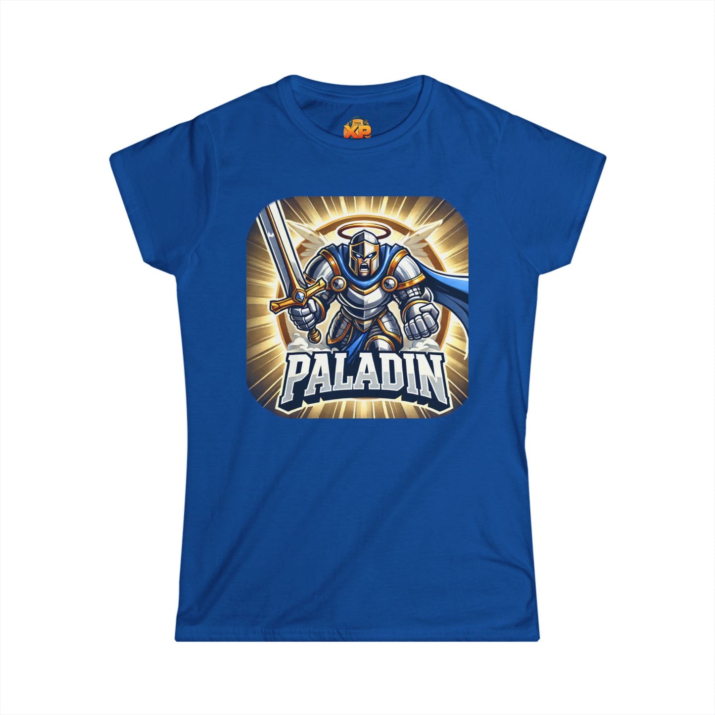 Paladin Cartoon - Women's Softstyle Tee