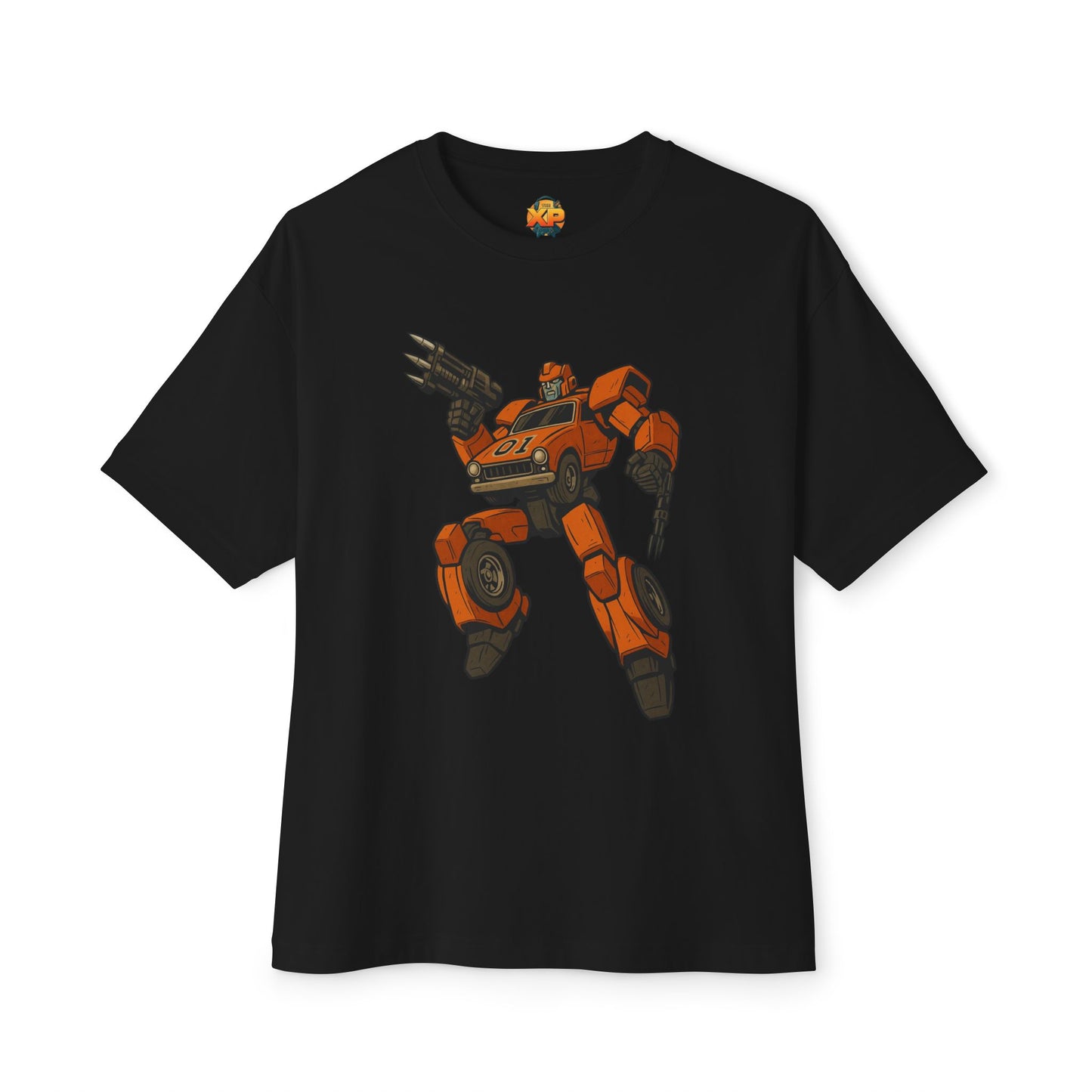 General Lee Transformer Crossover - Women's Oversized Boxy Tee