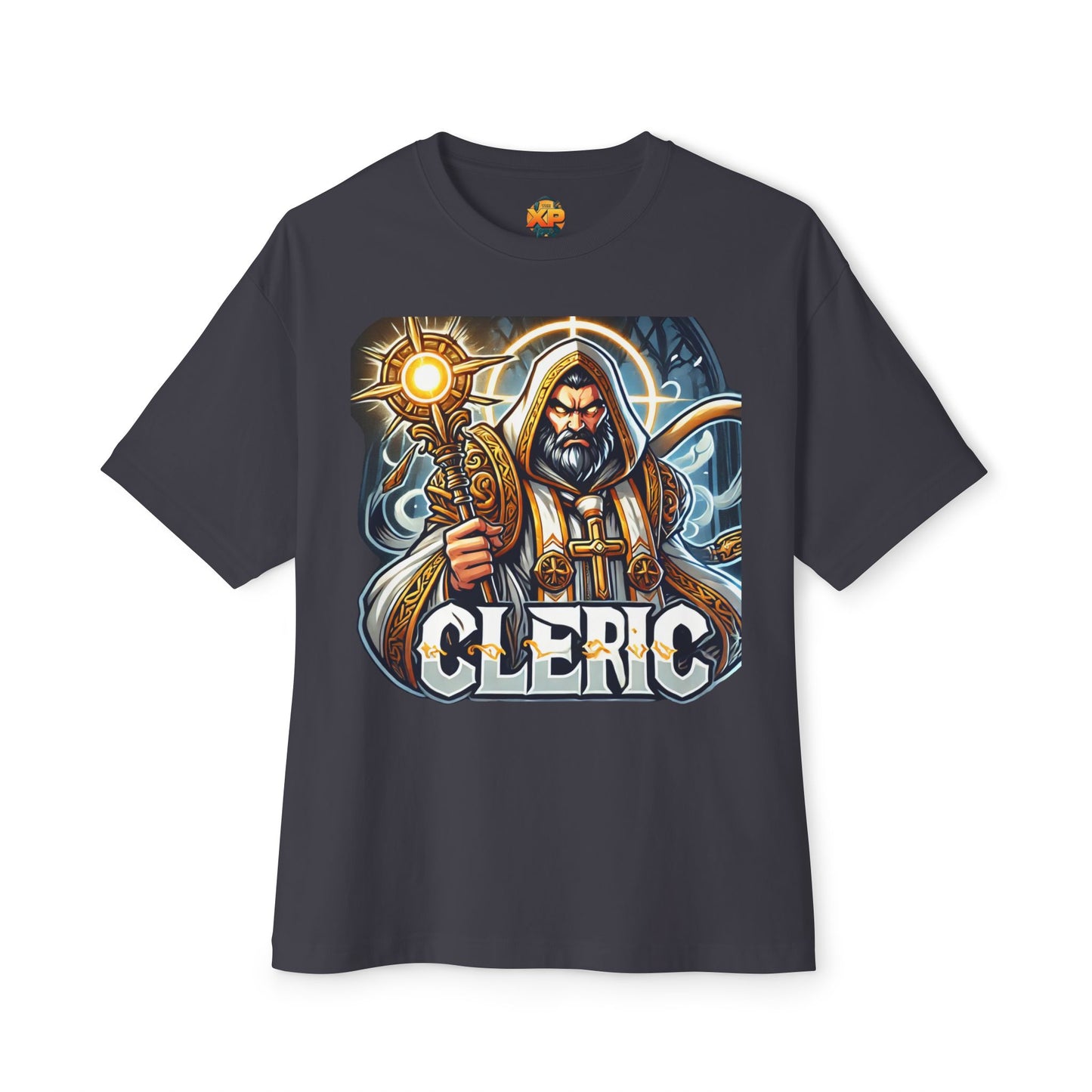 Cleric Cartoon - Women's Oversized Boxy Tee