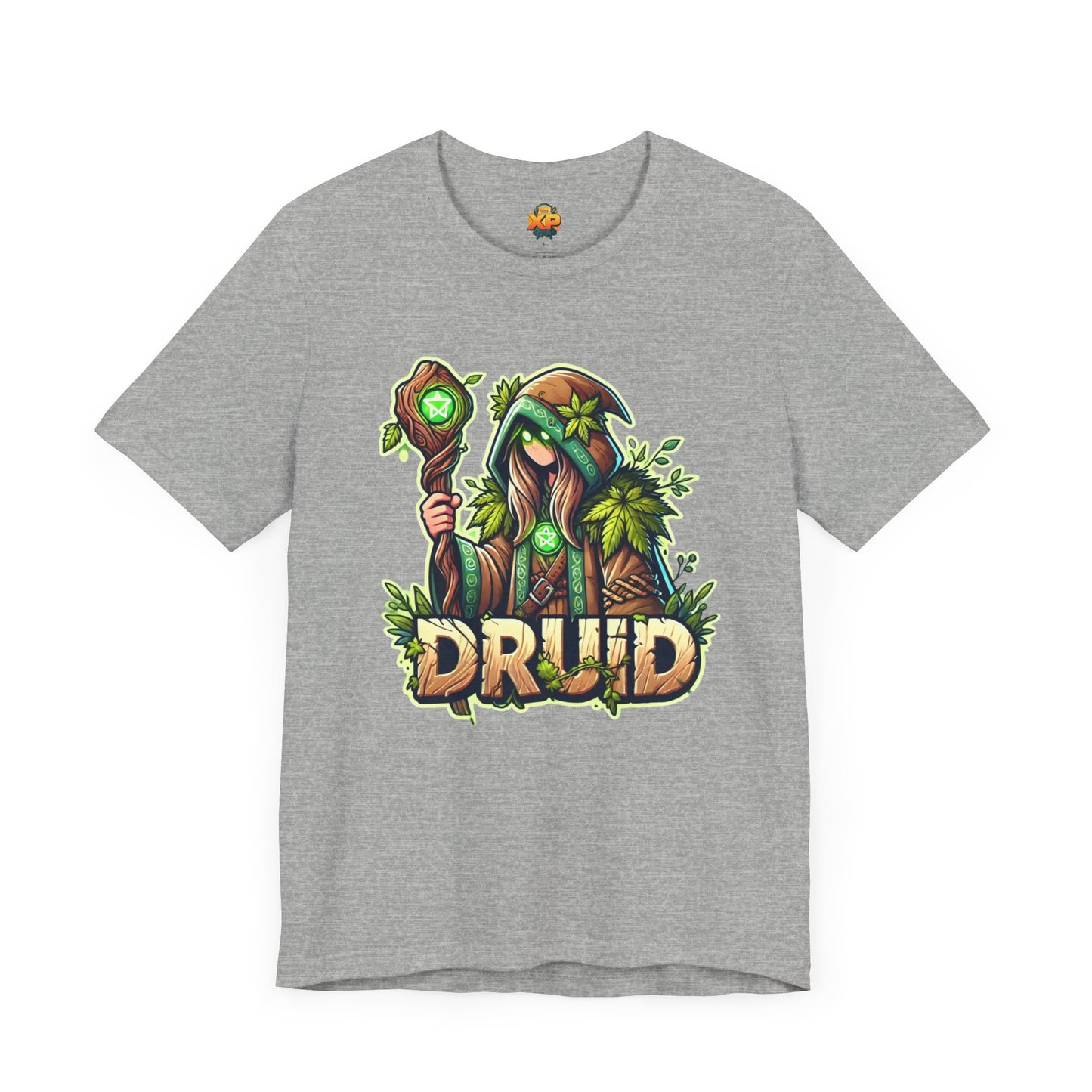 Druid Cartoon - Men's Jersey Short Sleeve Tee