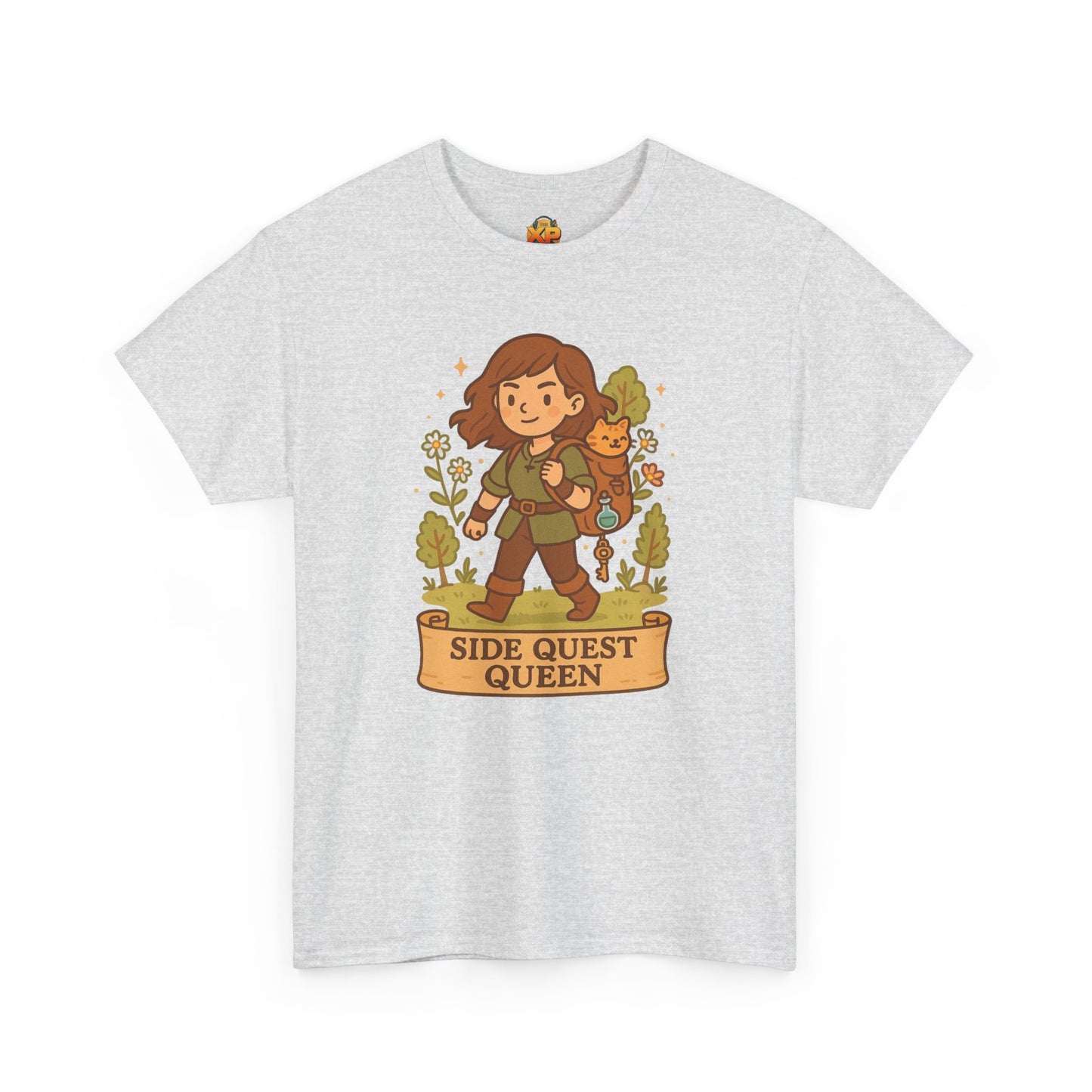 Side Quest Queen - Women's Heavy Cotton Tee