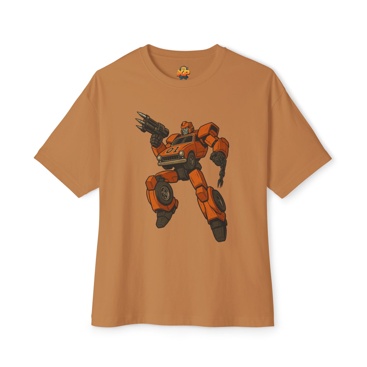 General Lee Transformer Crossover - Women's Oversized Boxy Tee