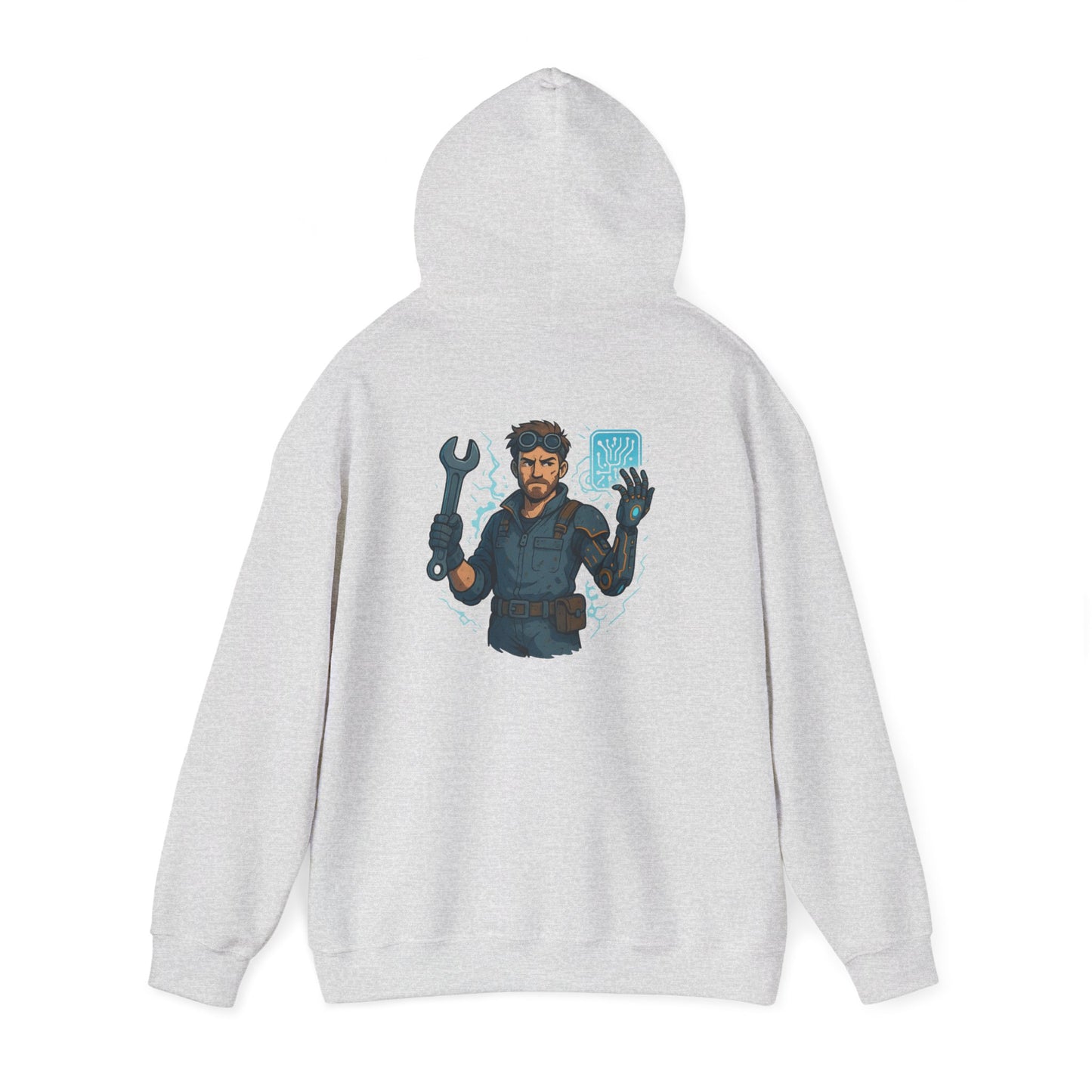 Nerdcore Icons - The Mech Engineer - Unisex Heavy Blend™ Hoodie
