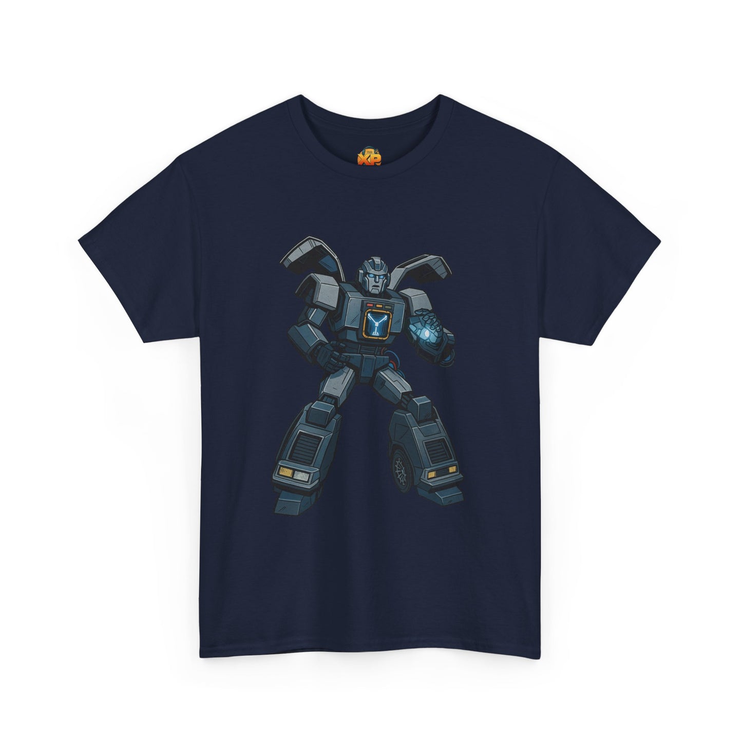 DeLorean Transformer Crossover - Men's Heavy Cotton T-Shirt