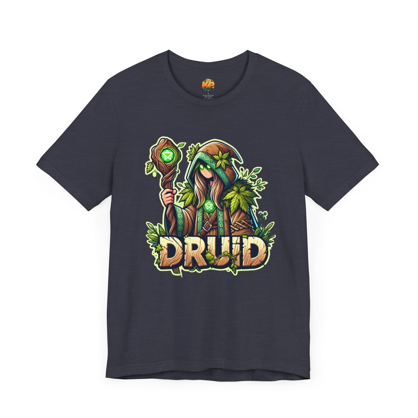Druid Cartoon - Men's Jersey Short Sleeve Tee