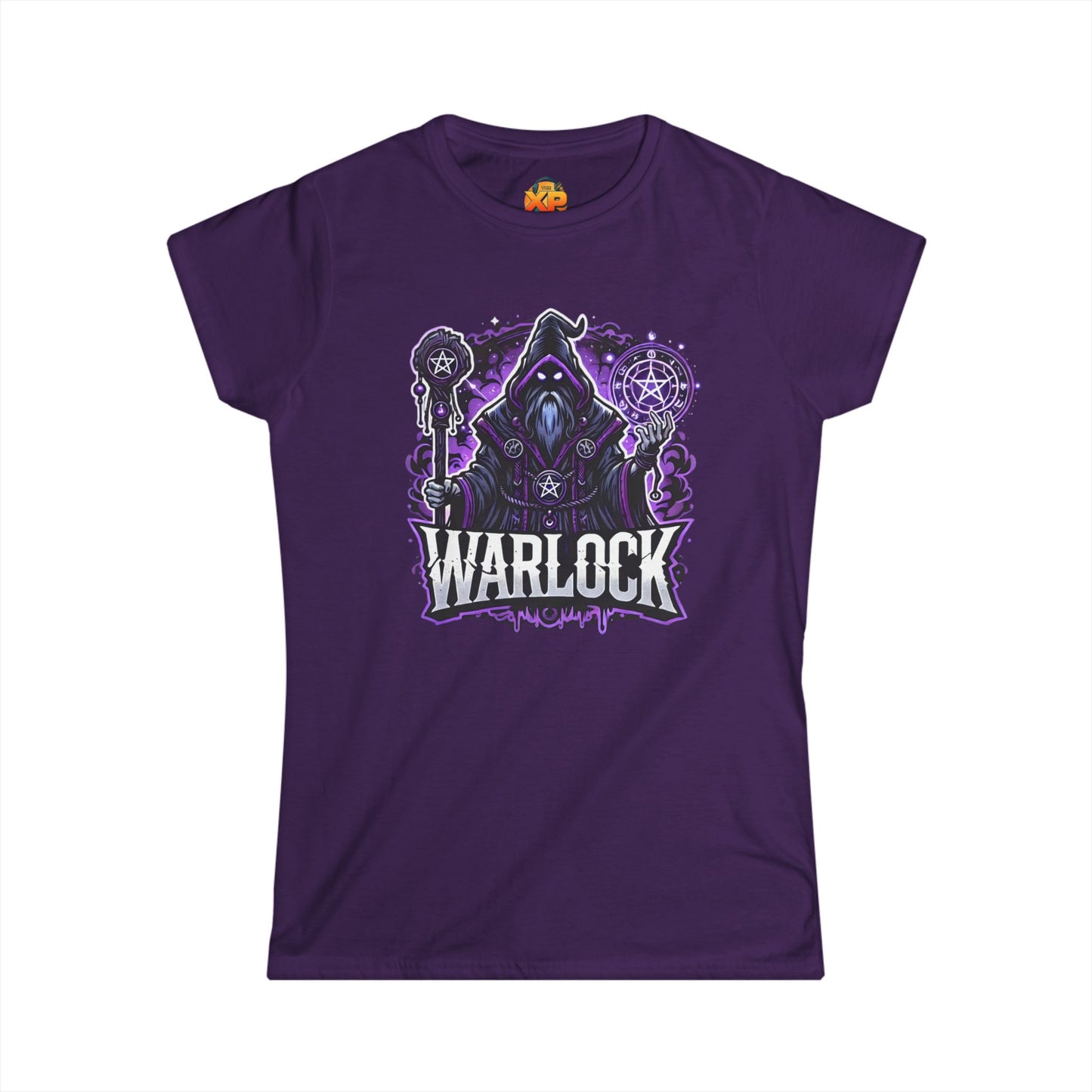 Warlock Cartoon - Women's Softstyle Tee