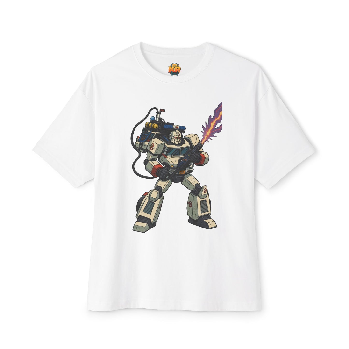 Ecto-1 Transformer Crossover - Women's Oversized Boxy Tee