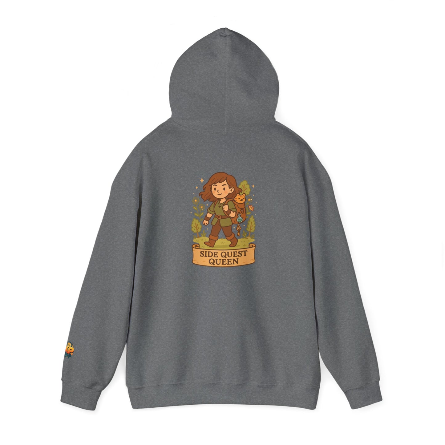 Side Quest Queen - Women's Heavy Blend™ Hooded Sweatshirt