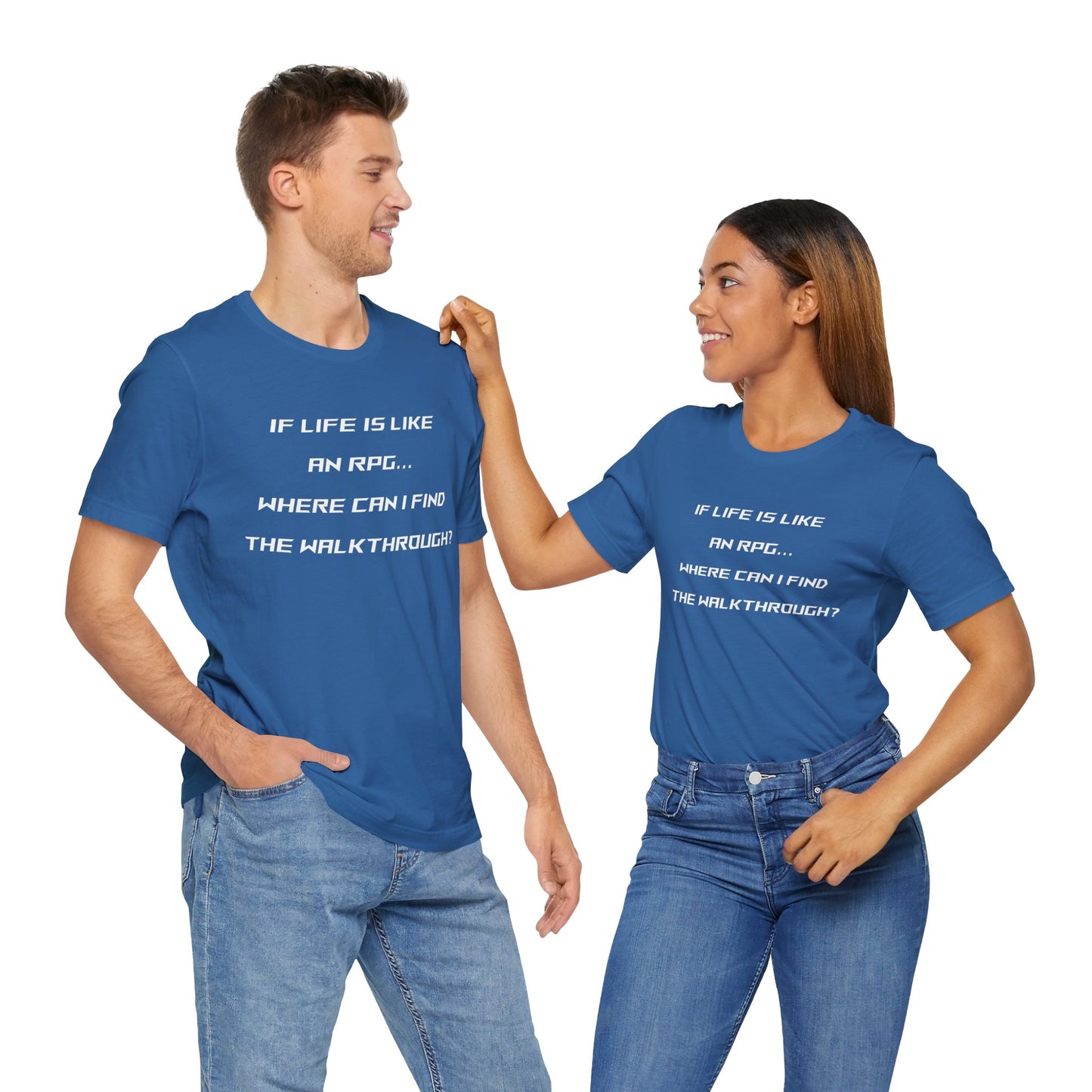 Where is my Walkthrough Guide? Men's Jersey Short Sleeve Tee