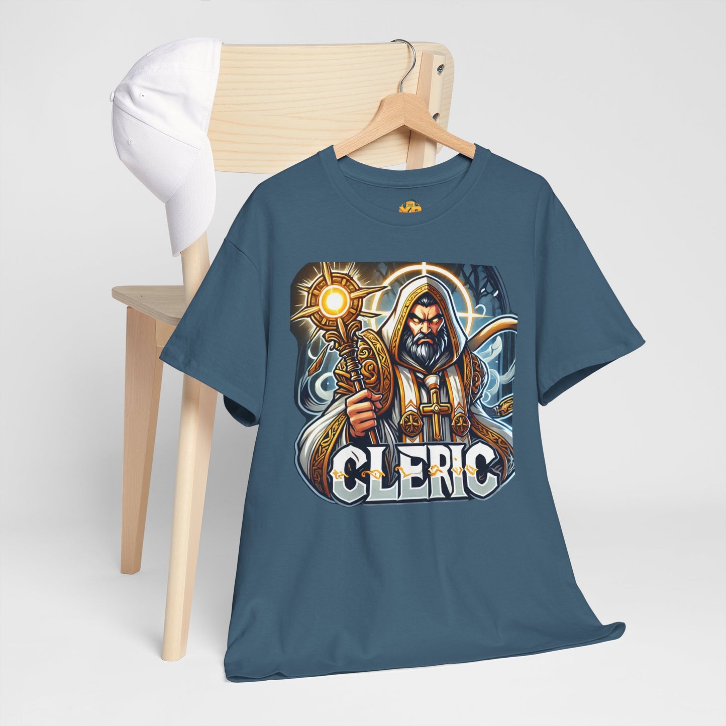 Cleric Cartoon - Men's Heavy Cotton Tee