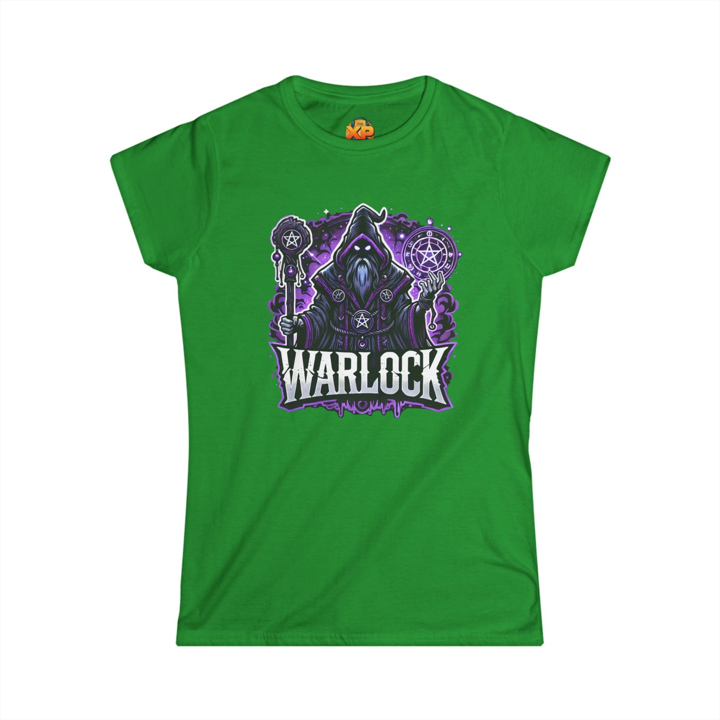 Warlock Cartoon - Women's Softstyle Tee