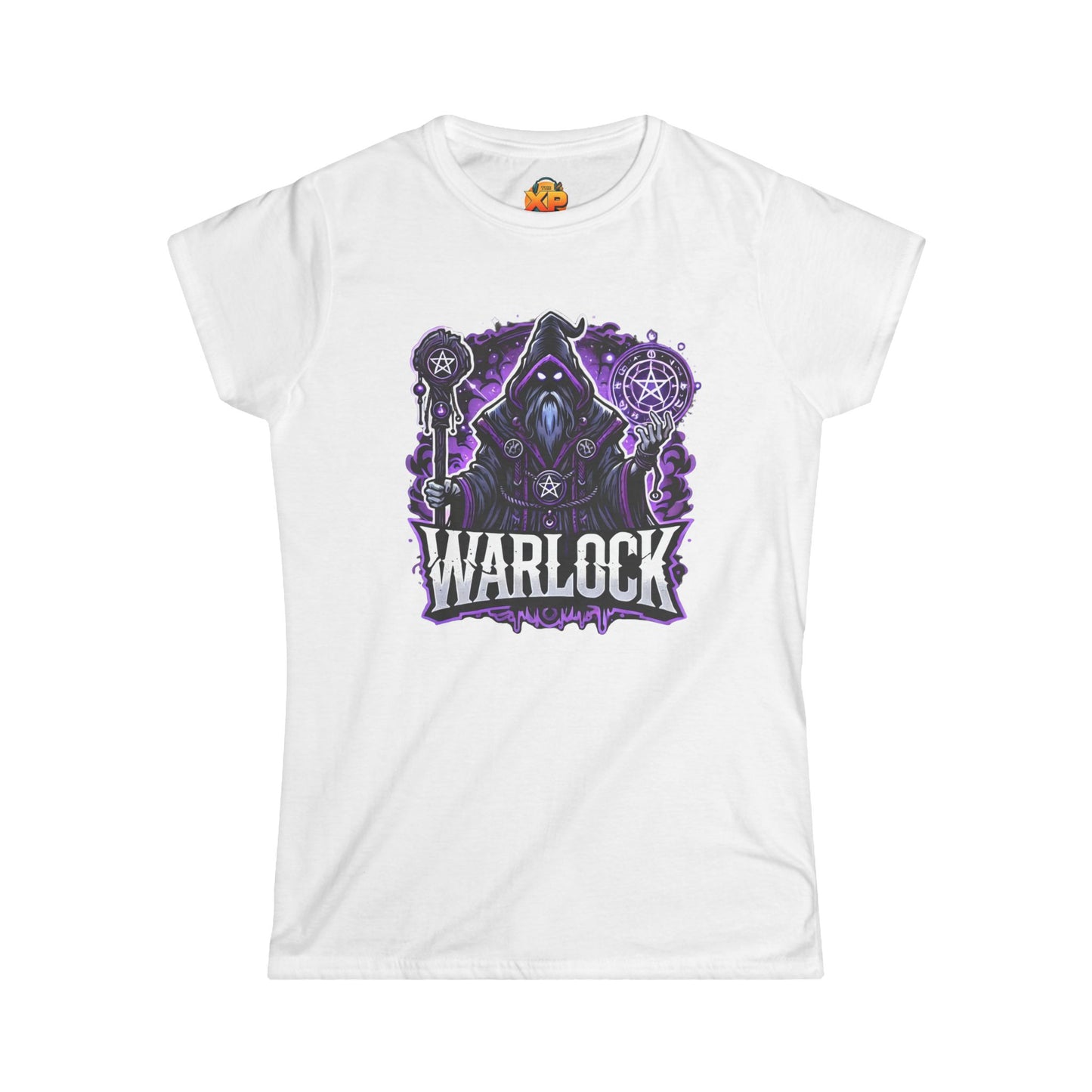 Warlock Cartoon - Women's Softstyle Tee