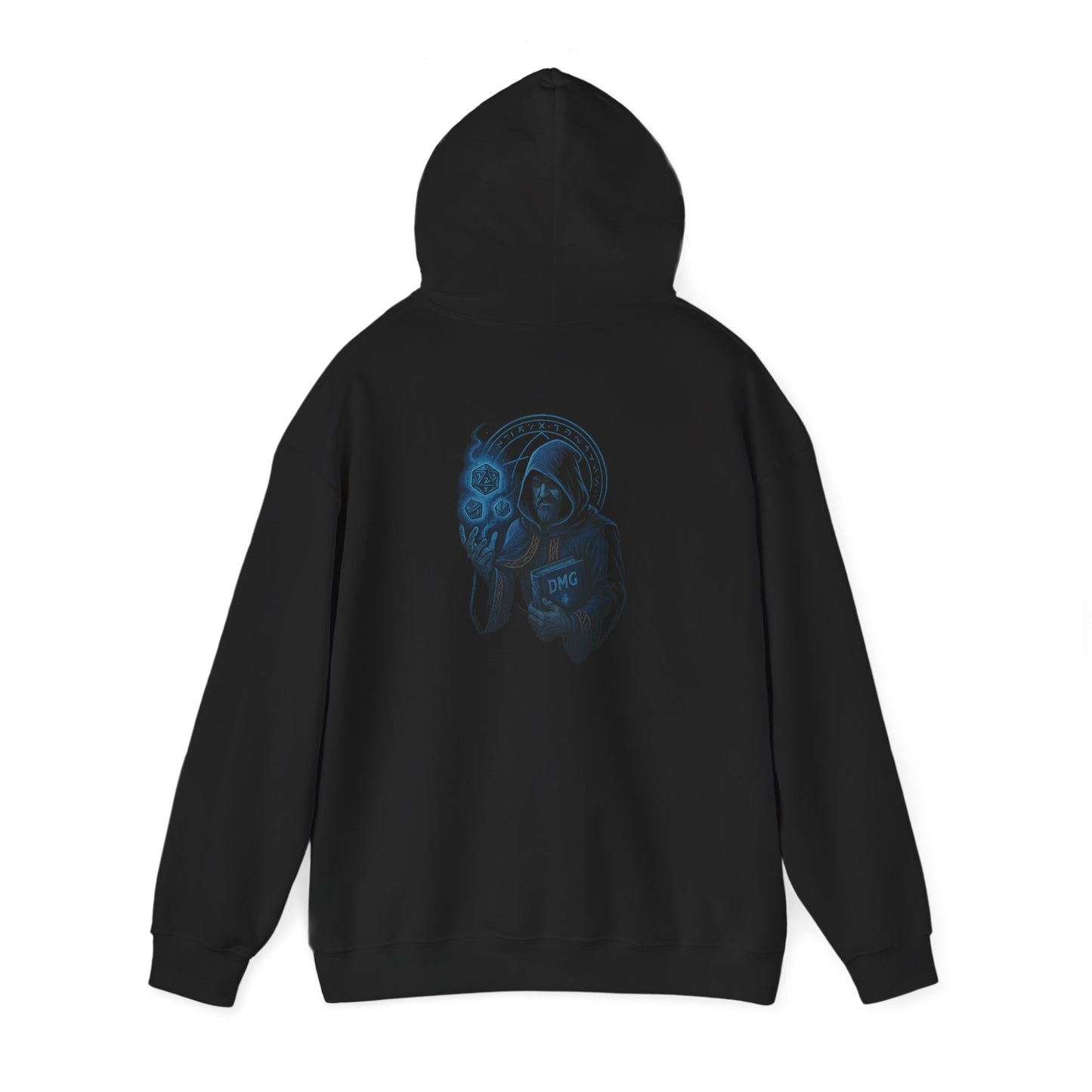 Nerdcore Icons - The Dungeon Master (Blue) - Unisex Heavy Blend Hoodie