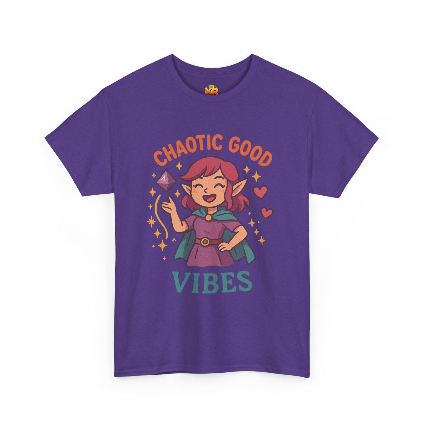 Chaotic Good Vibes - Women's Heavy Cotton Tee