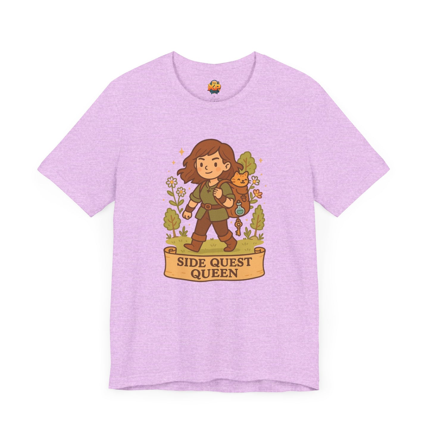 Side Quest Queen - Women's Jersey Short Sleeve Tee