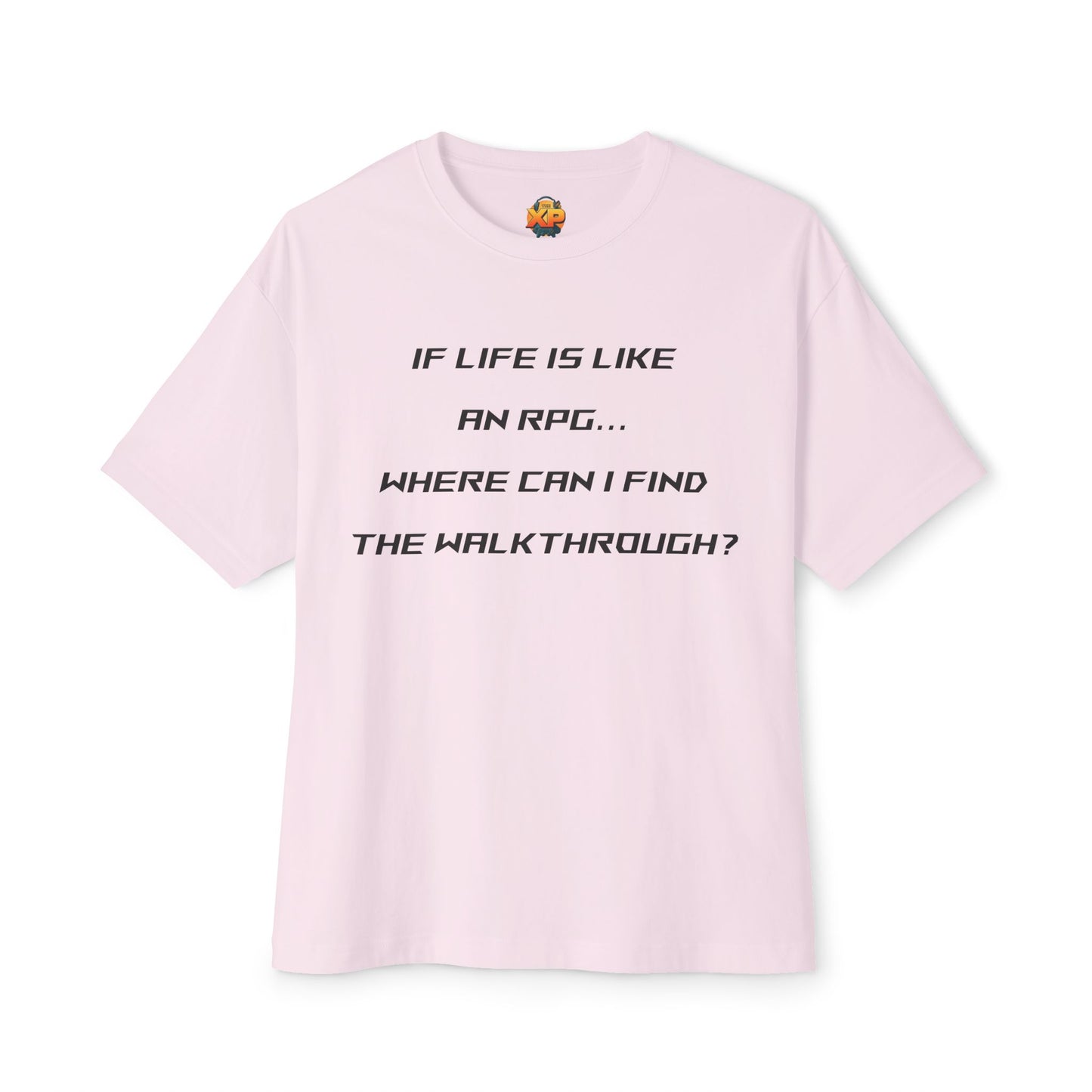 Where is my Walkthrough Guide? Women's Oversized Boxy Tee