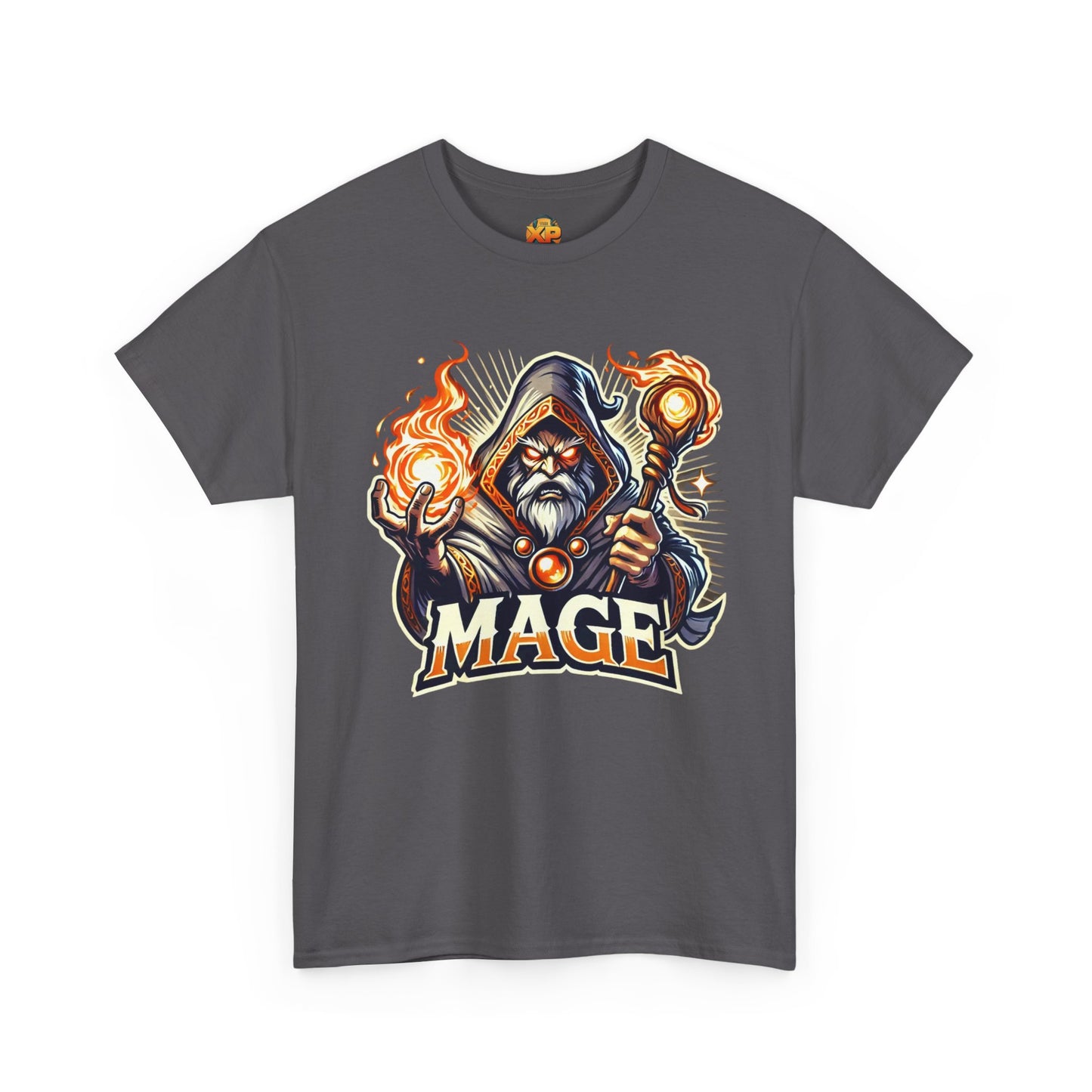 Mage Cartoon - Men's Heavy Cotton Tee