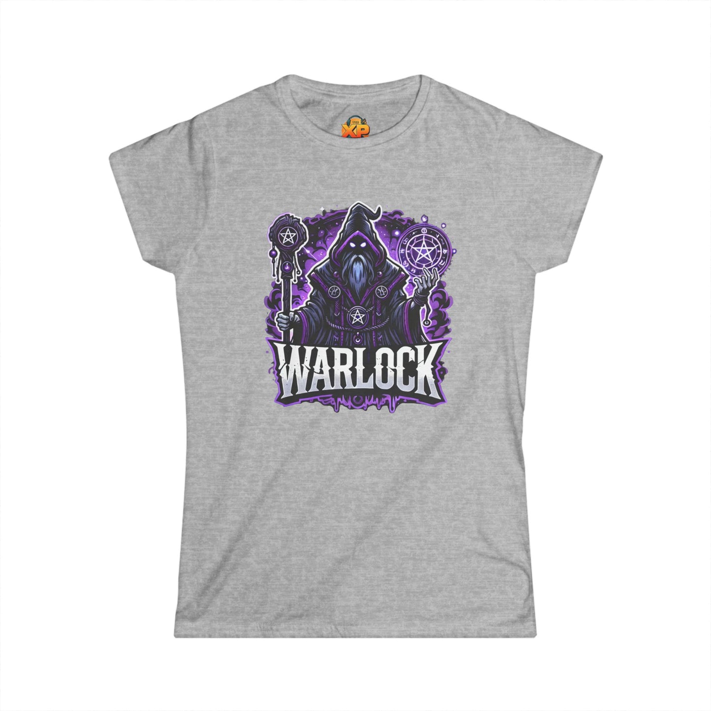 Warlock Cartoon - Women's Softstyle Tee
