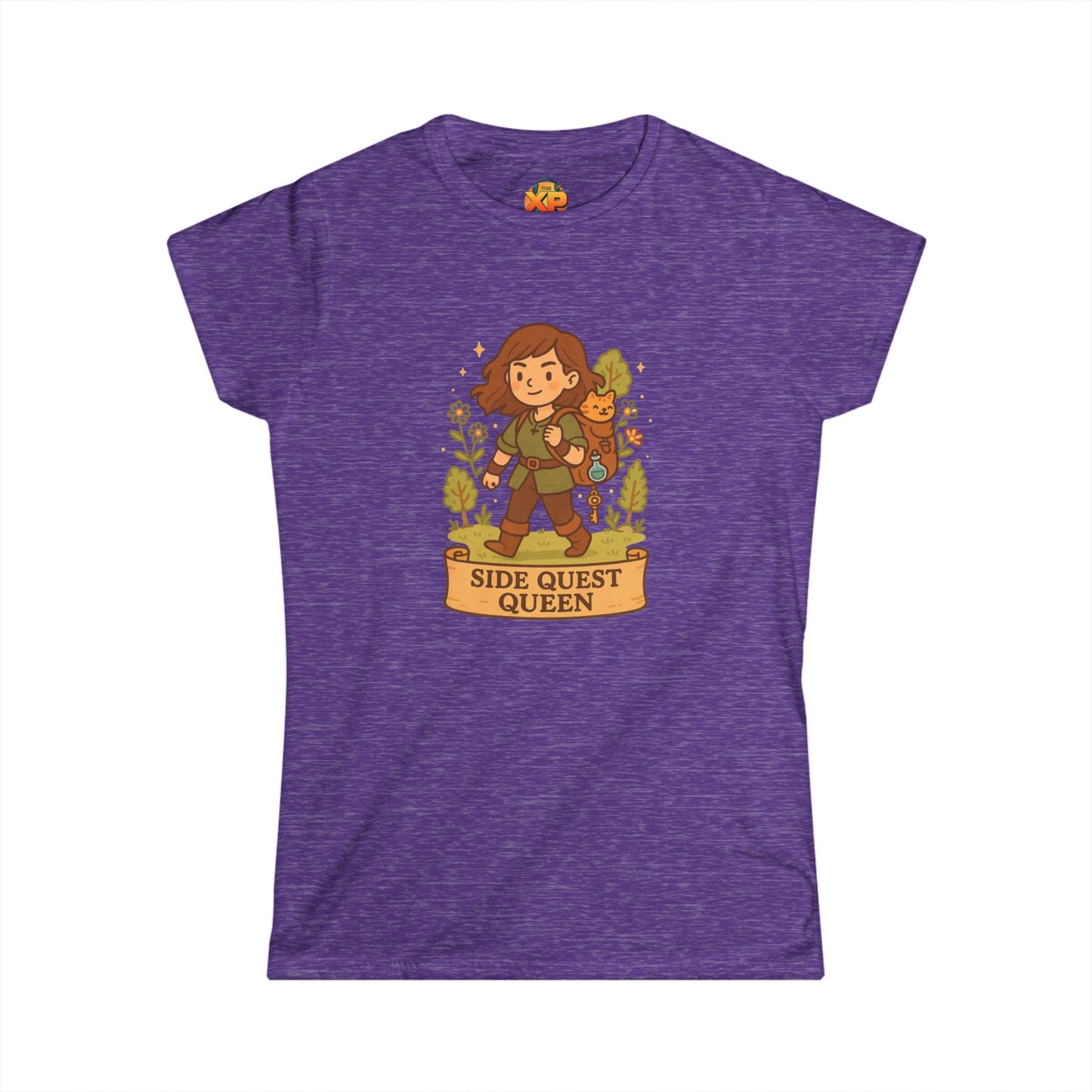 Side Quest Queen - Women's Softstyle Tee