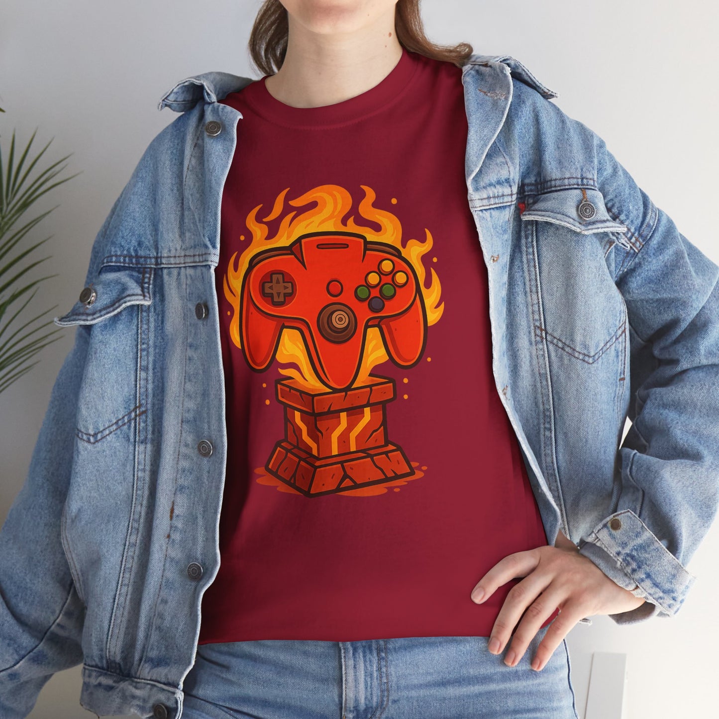 Controller of Power (The M) - Unisex Heavy Cotton Tee