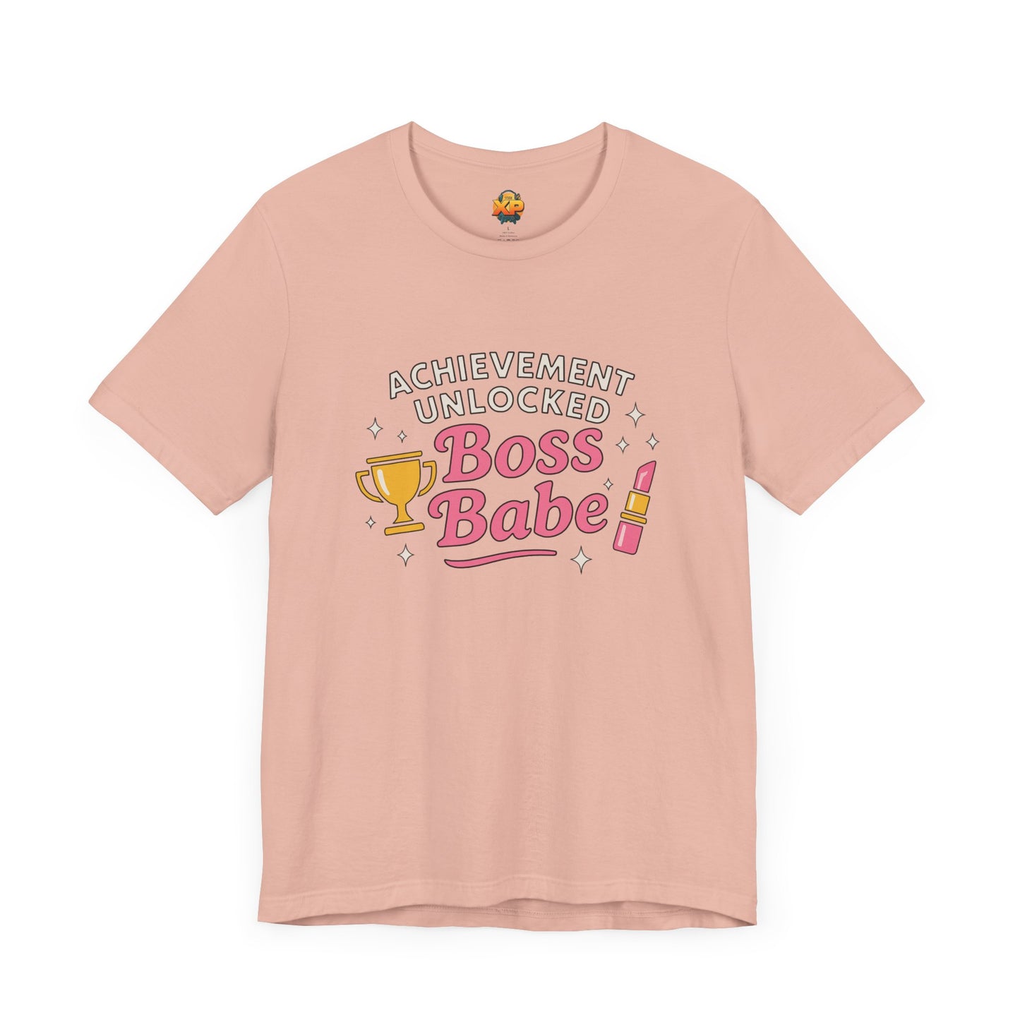 Achievement Unlocked Boss Babe - Women's Jersey Short Sleeve Tee