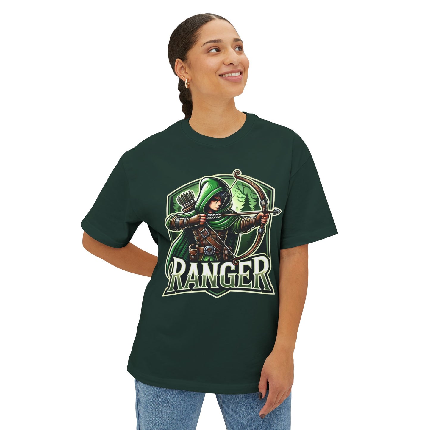 Ranger Cartoon - Women's Oversized Boxy Tee