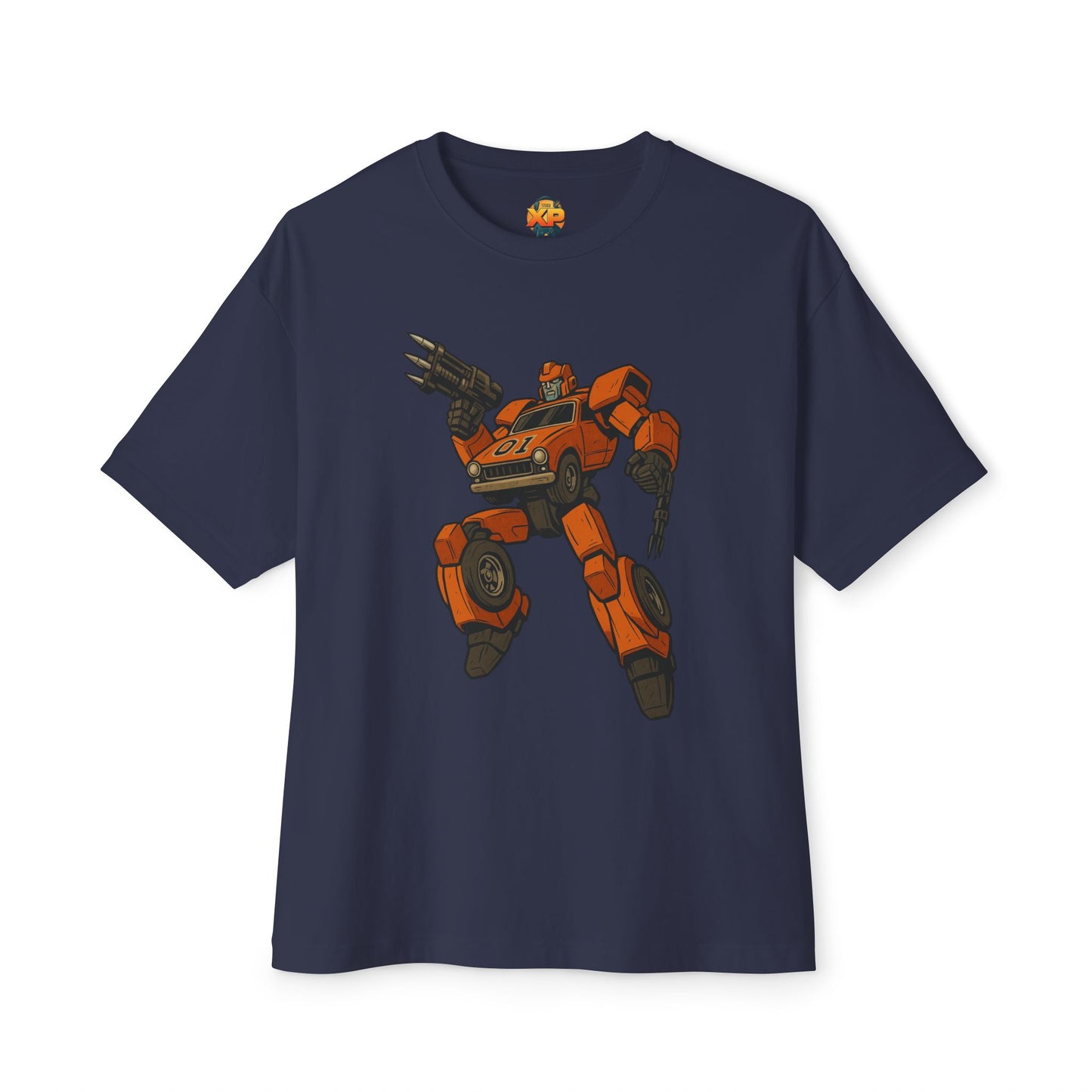 General Lee Transformer Crossover - Women's Oversized Boxy Tee