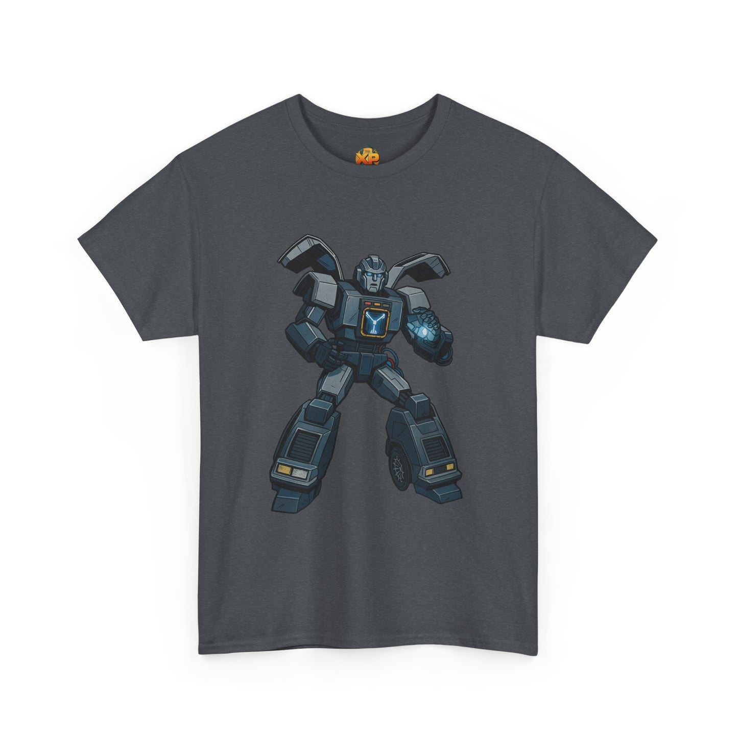 DeLorean Transformer Crossover - Men's Heavy Cotton T-Shirt
